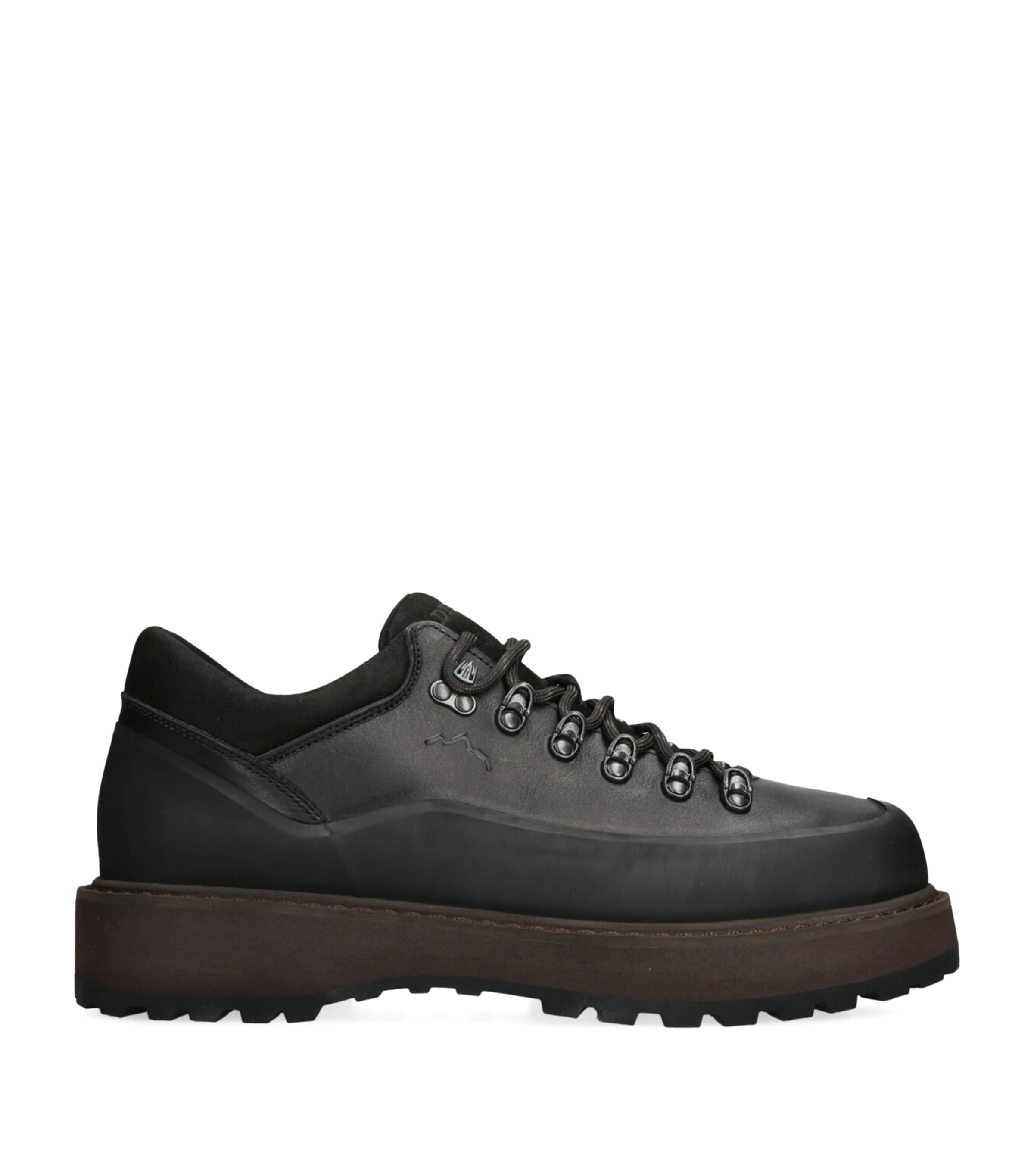 Suede Parigi Gancho Driving Shoes BLACK Image 1