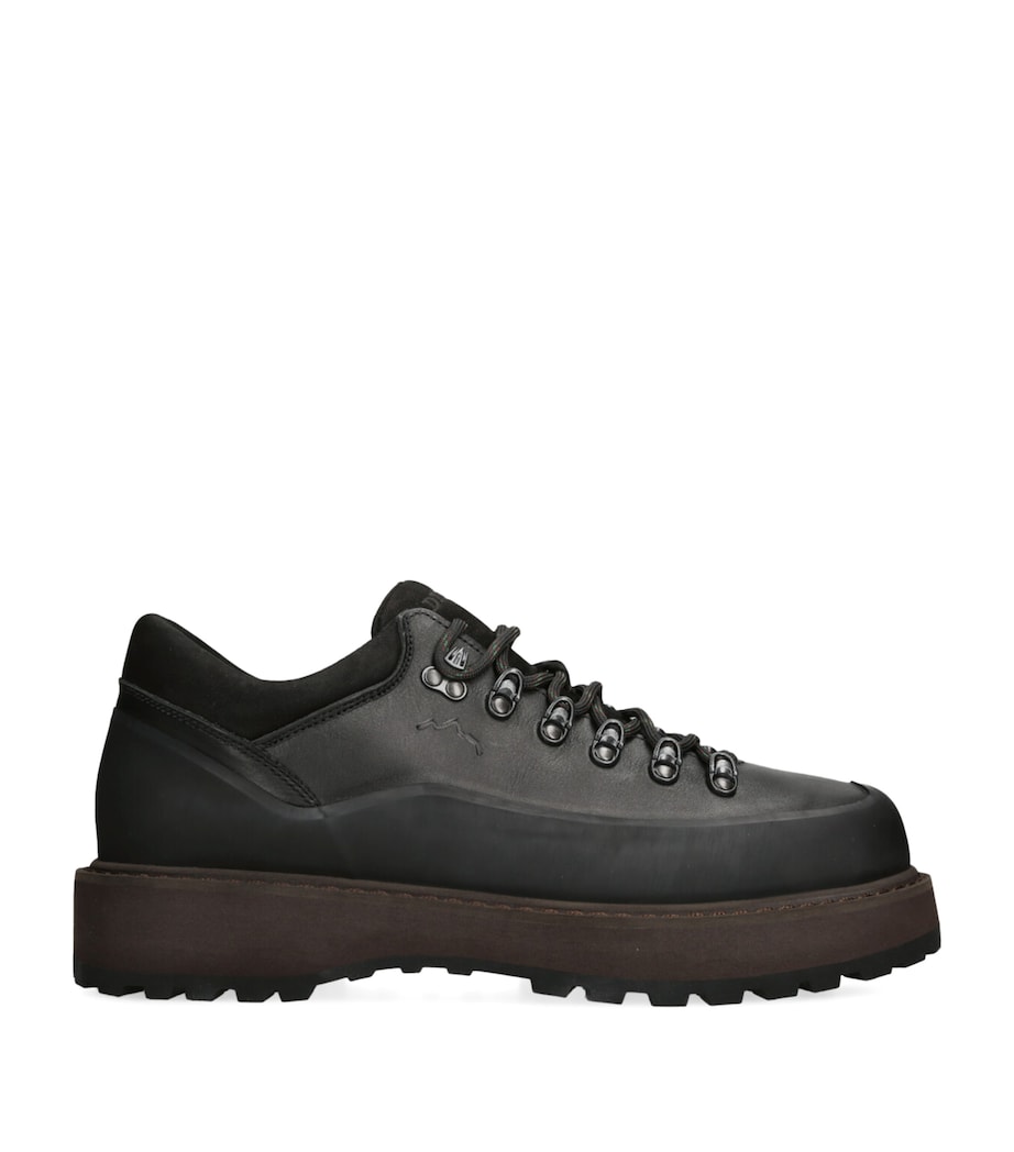 Suede Parigi Gancho Driving Shoes BLACK Image 1