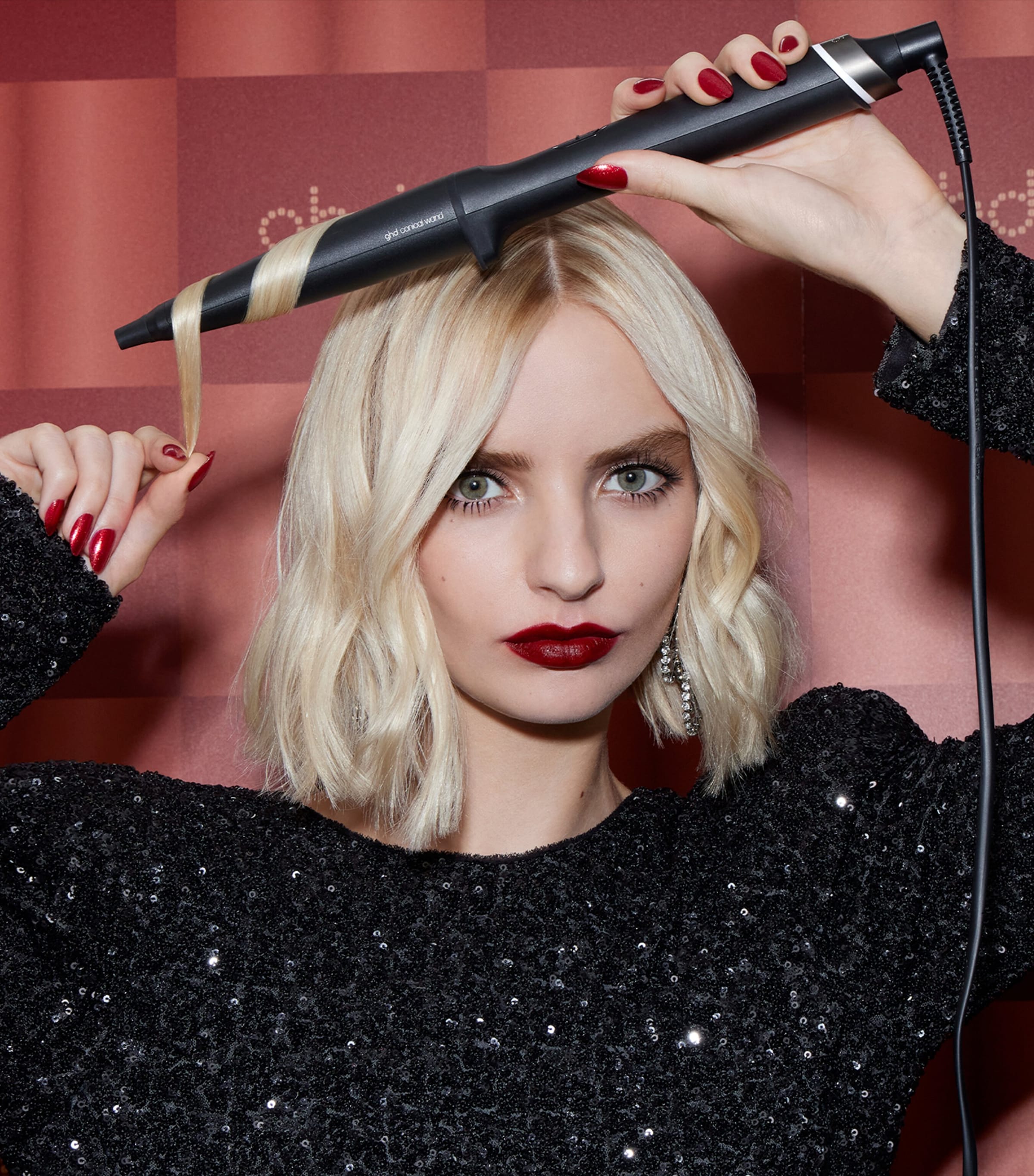 Chronos Curve Conical Curling Wand Gift Set NO COLOUR Image 7