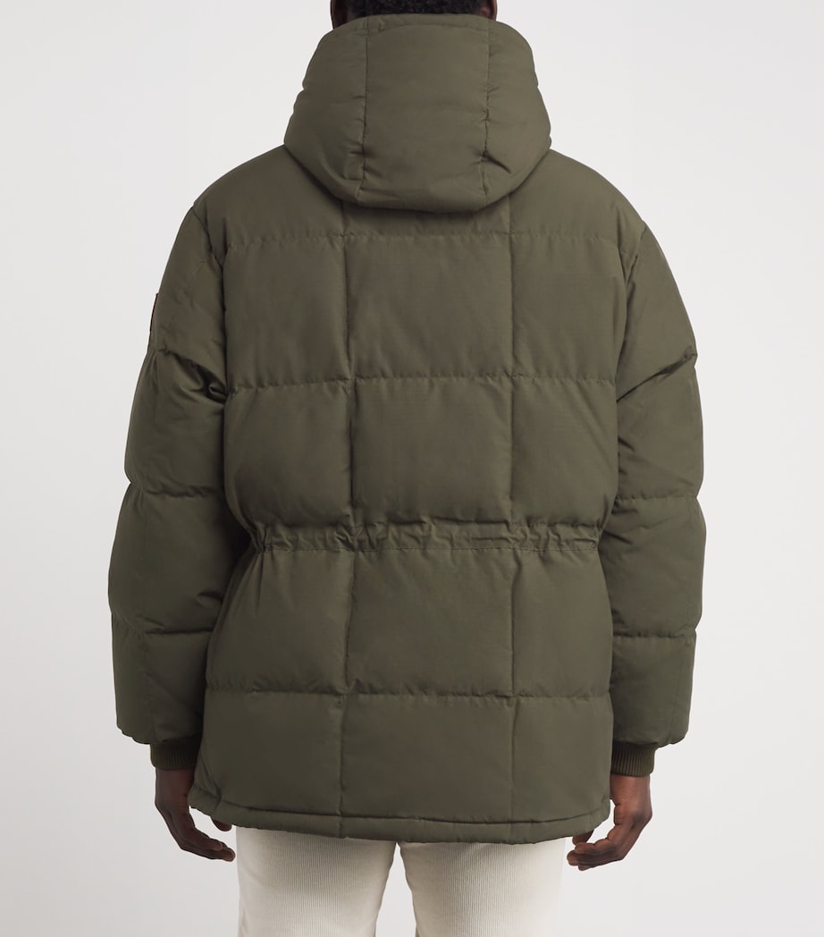 Down-Filled Hartland Parka Coat GREEN Image 4