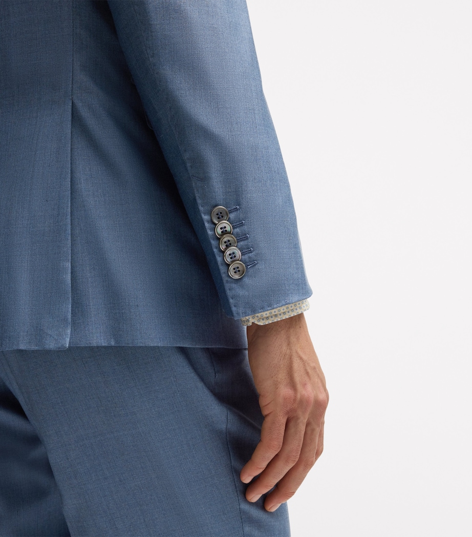 Virgin Wool-Silk 2-Piece Suit 426 Image 7