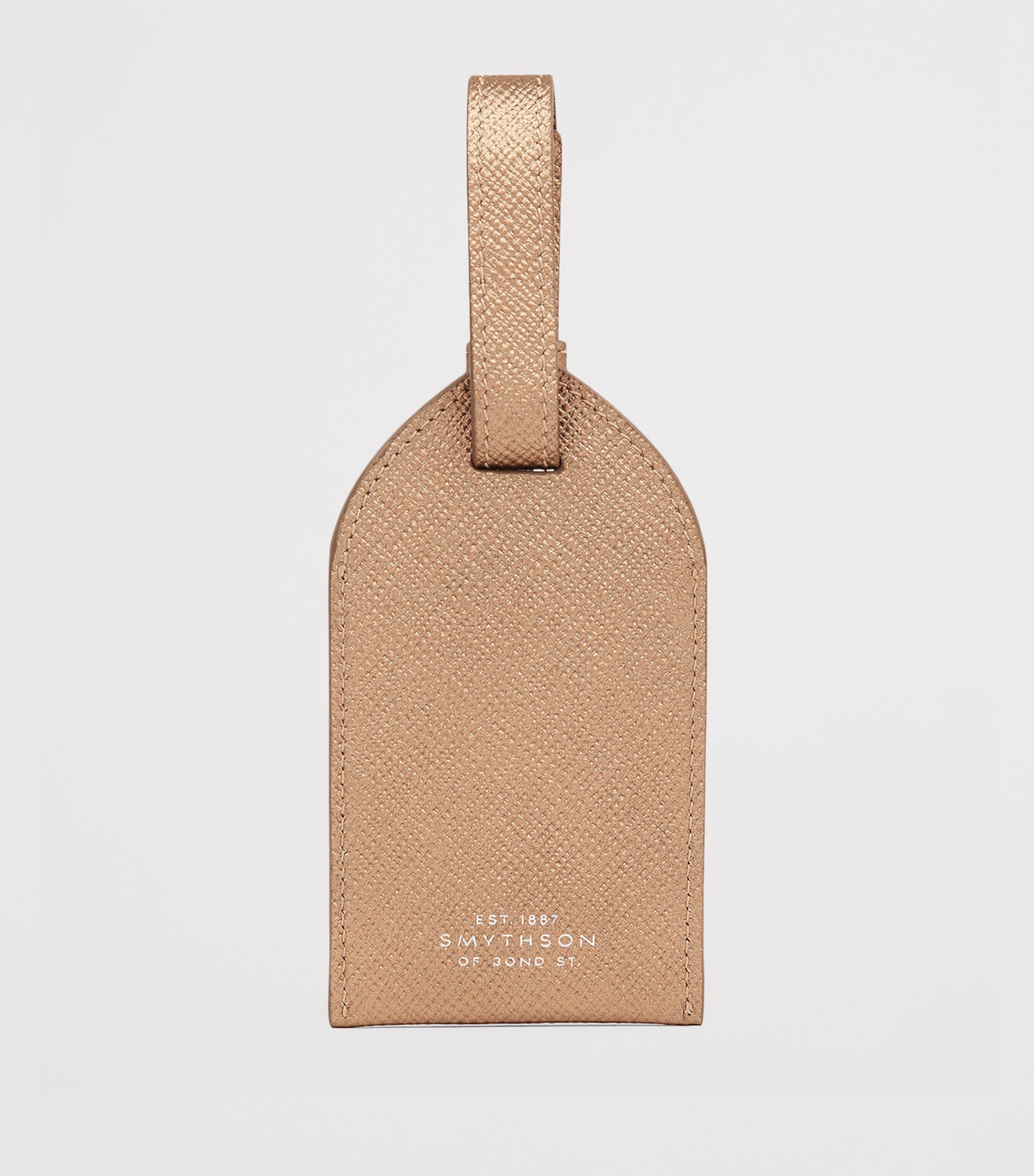 Panama Leather Luggage Tag BRONZE Image 3
