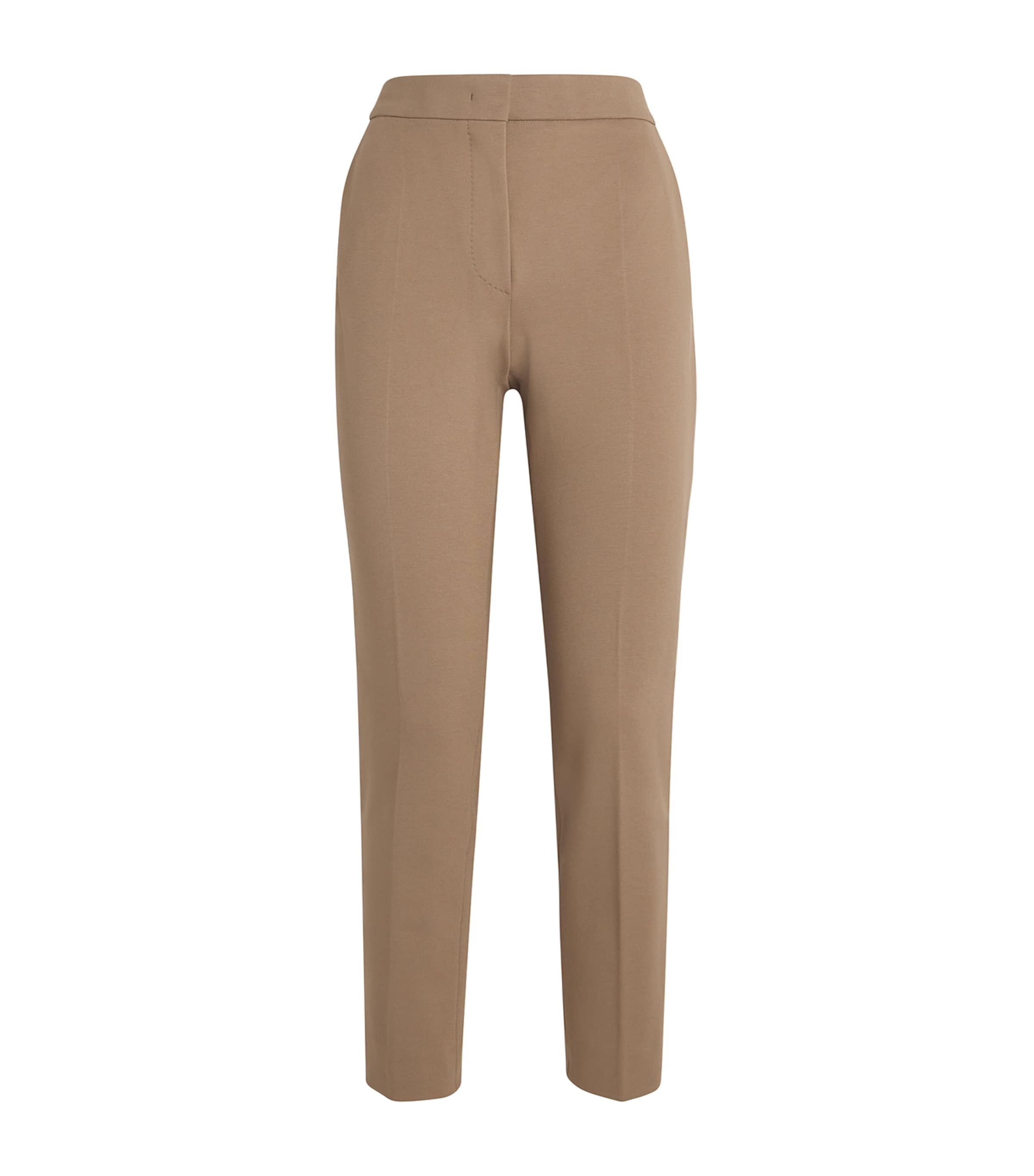 Max Mara Tapered Trousers In Brown
