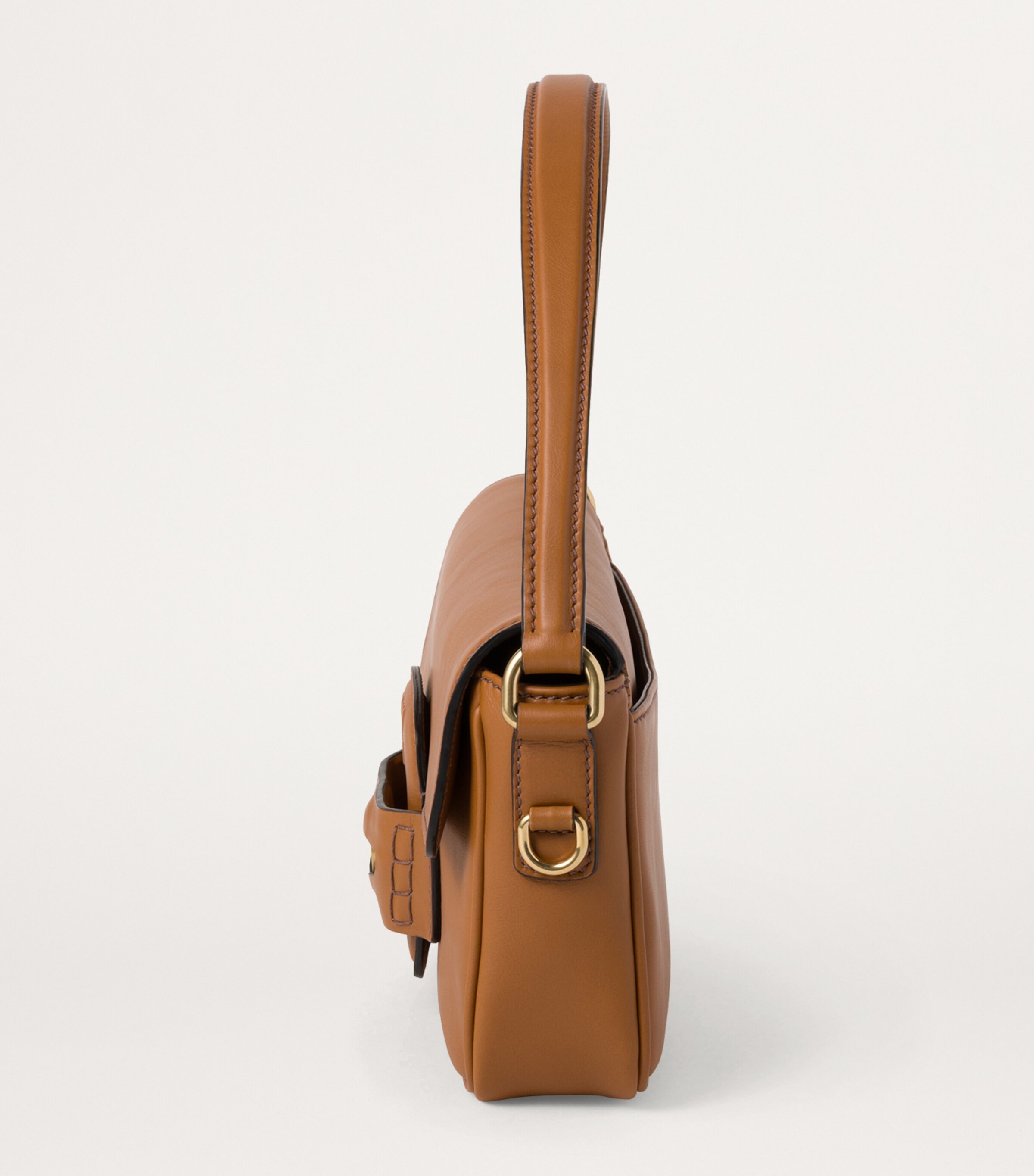ショルダーバッグ・ポシェット Miu Miu Penny Large Shoulder Bag In Smooth Leather Miu Miu Penny Shoulder Bag | Black | FARFETCH