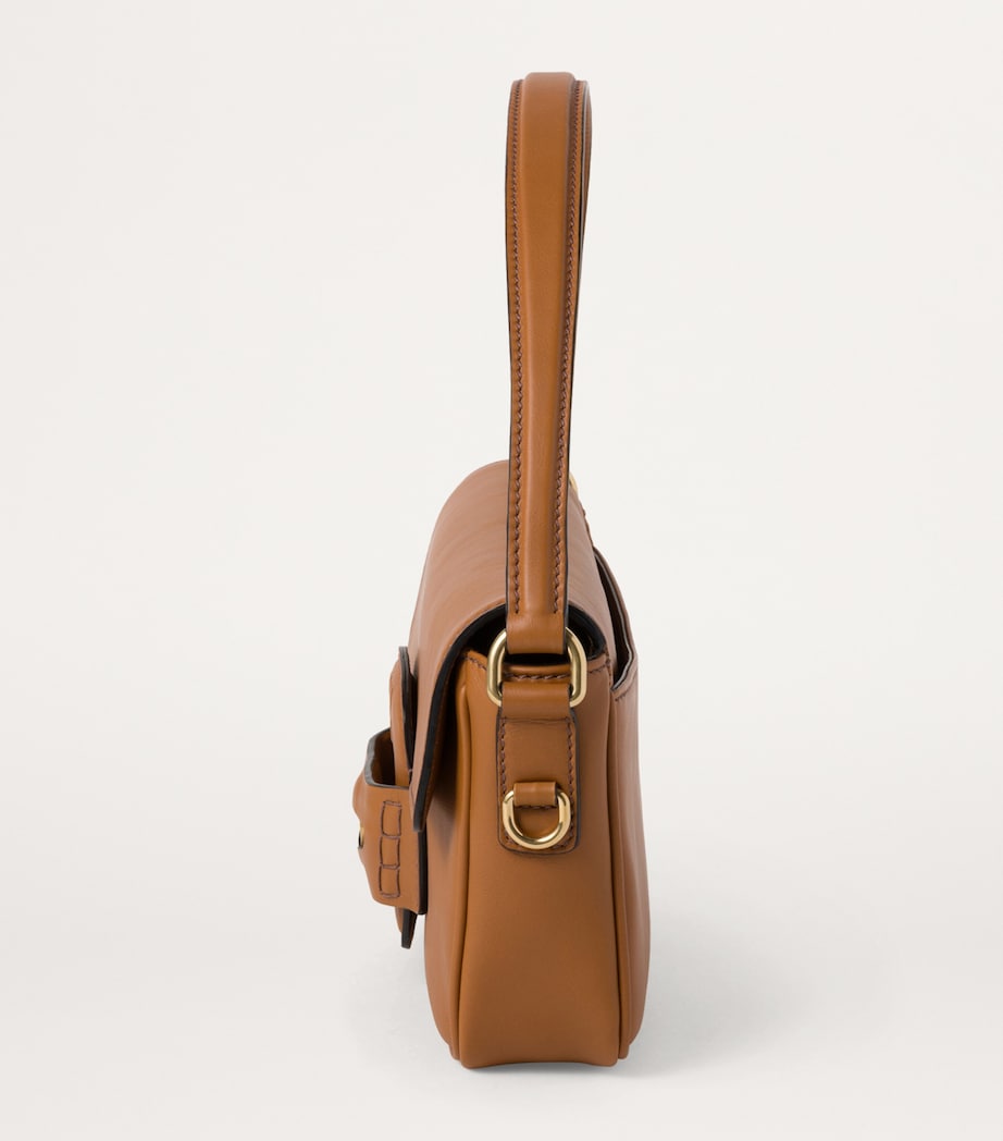 Leather Penny Shoulder Bag F0046 Image 4