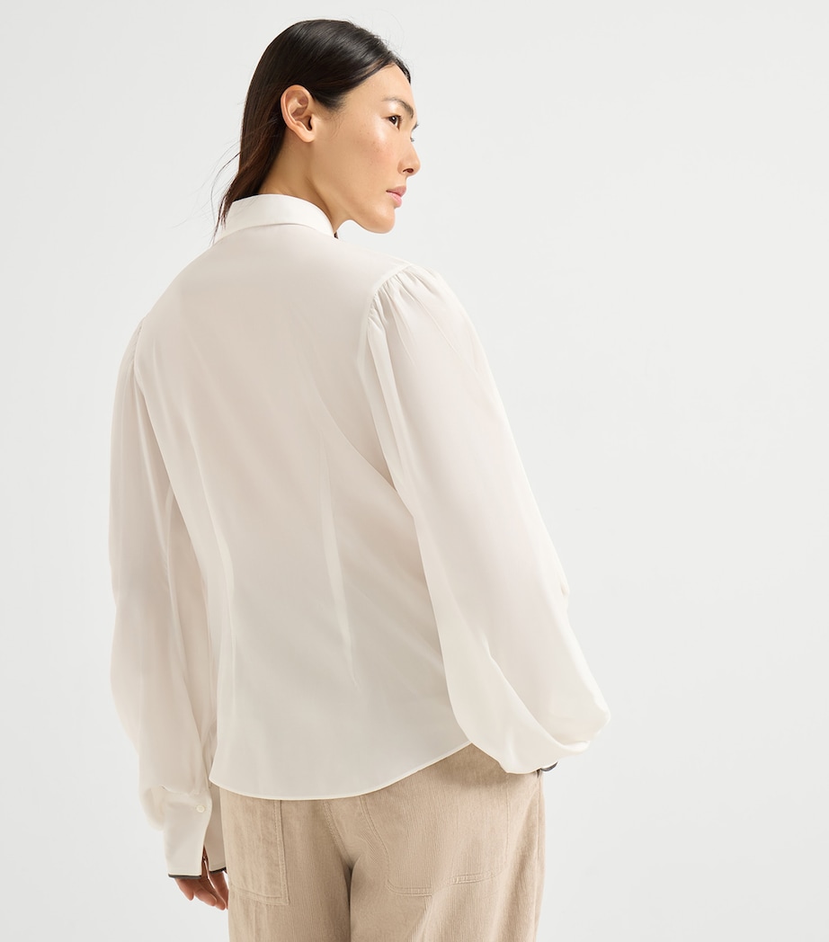 Silk Crepe Shirt C600 Image 3