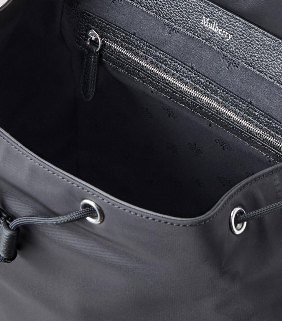 Nylon Heritage Backpack BLACK Image 6