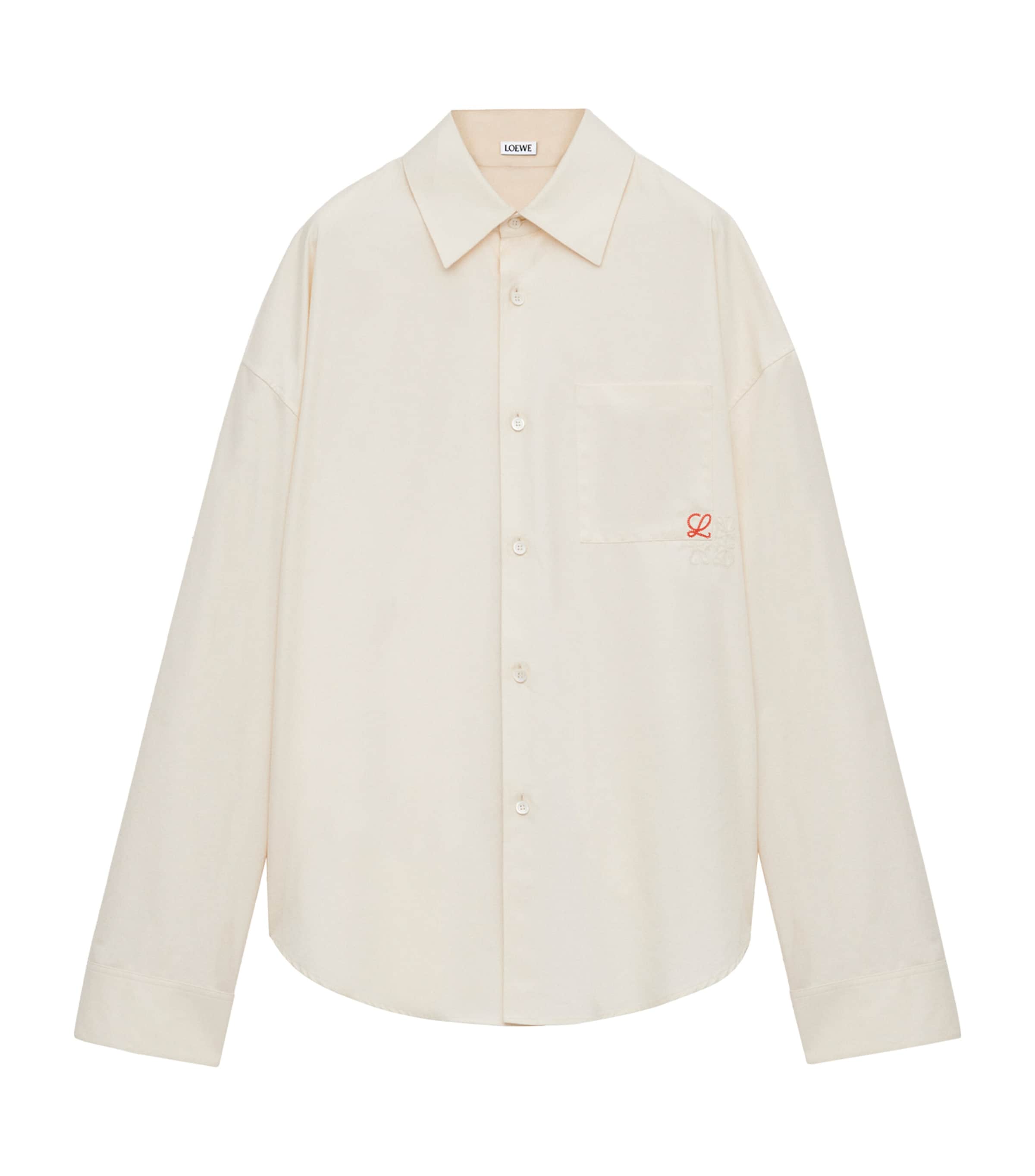 Cotton Twill Shirt ECRU Image 1