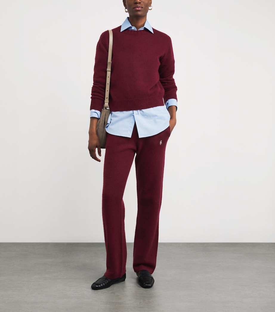 Cashmere-Wool SRC Sweater 27 MERLOT Image 2