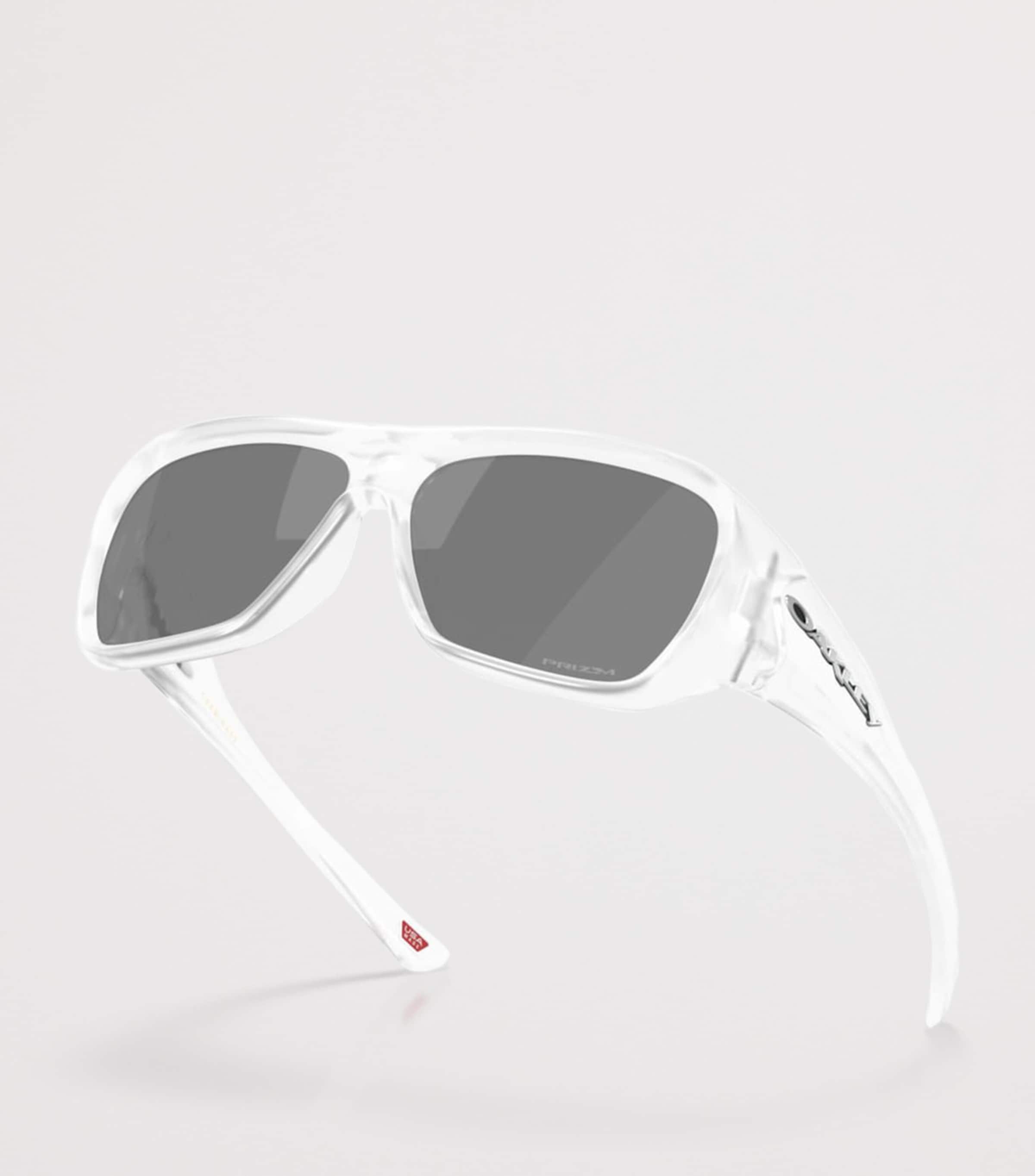 Oakley Chaminade Rectangle Sunglasses Clear Image 5
