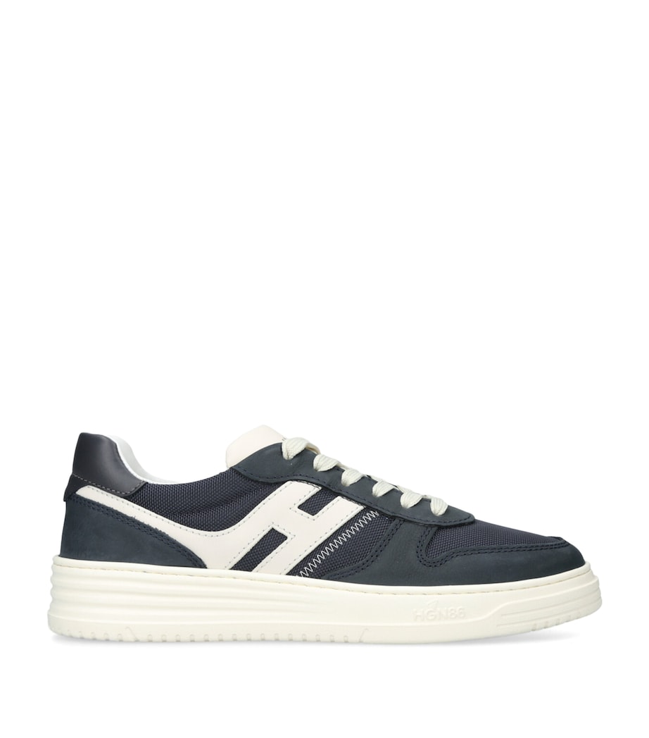 Leather H630 Sneakers NAVY Image 1