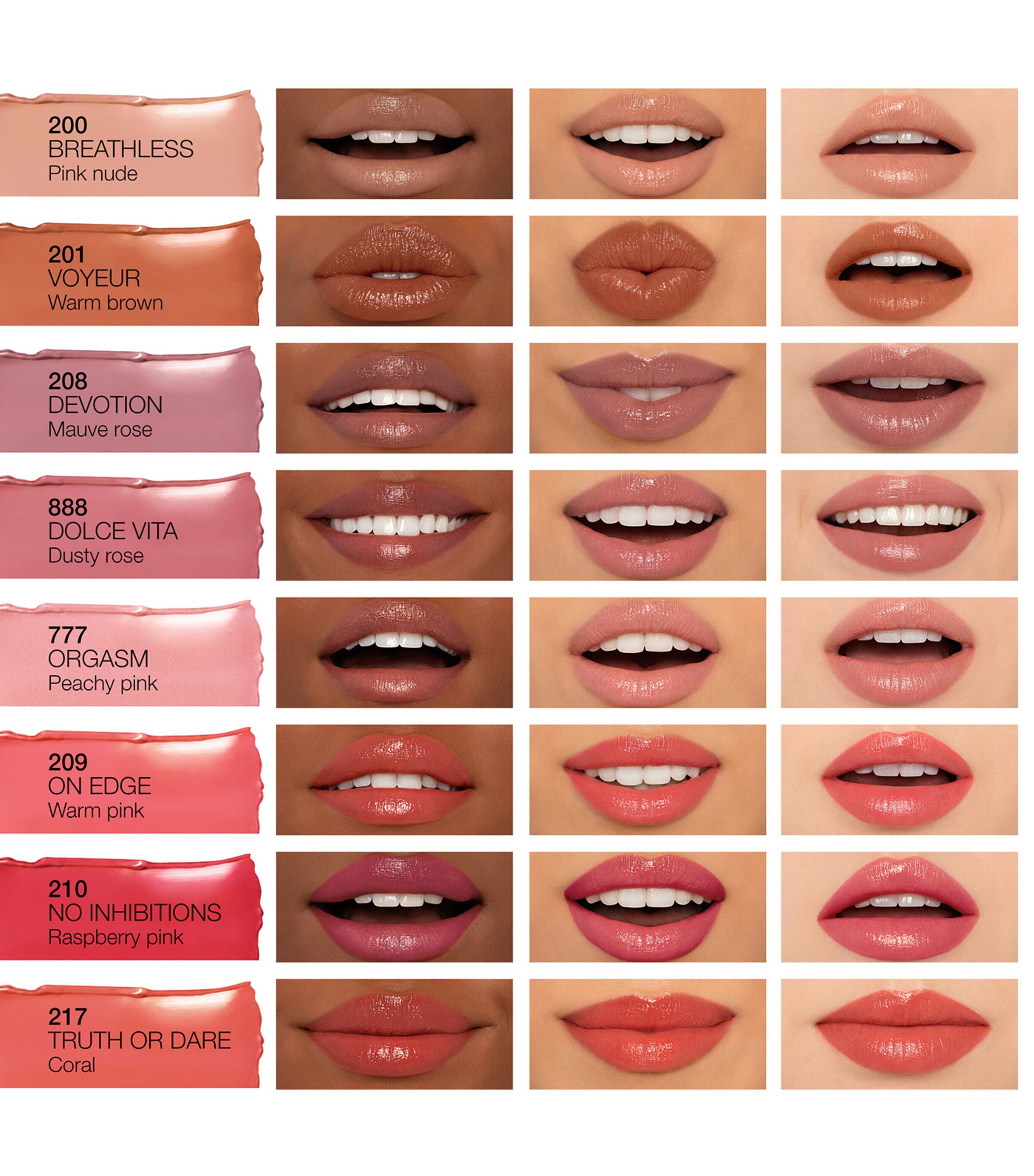 NARS Afterglow Sensual Shine Lipstick Voyeur Image 3