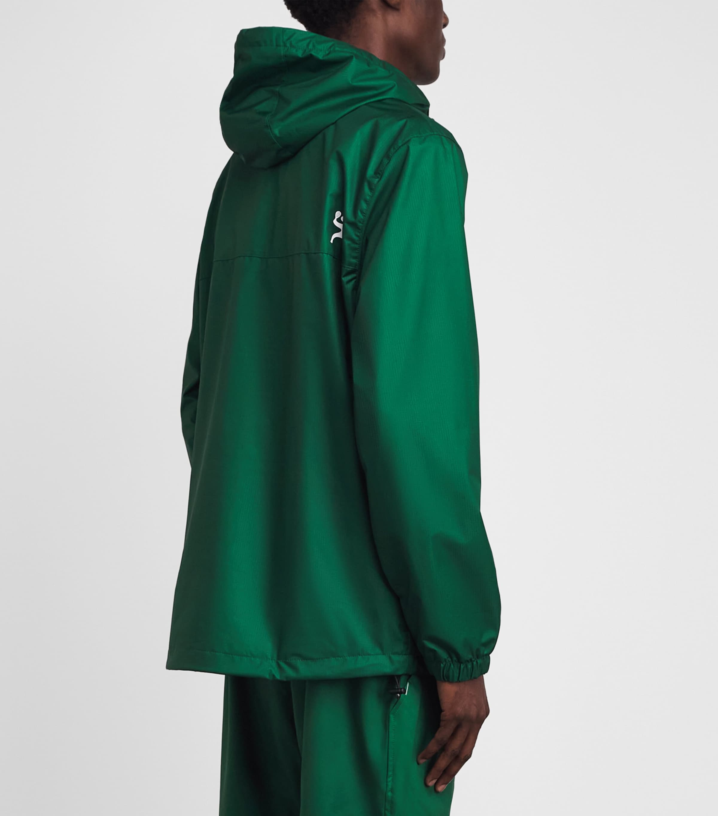 Pulco Studios Mens Water-Resistant Coaches Jacket Court Green Image 5