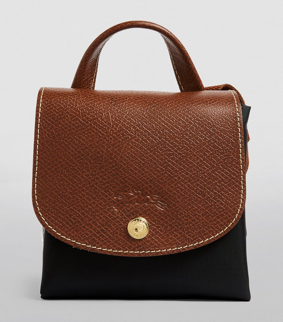 Medium Le Pliage Original Backpack 001 BLACK Image 5