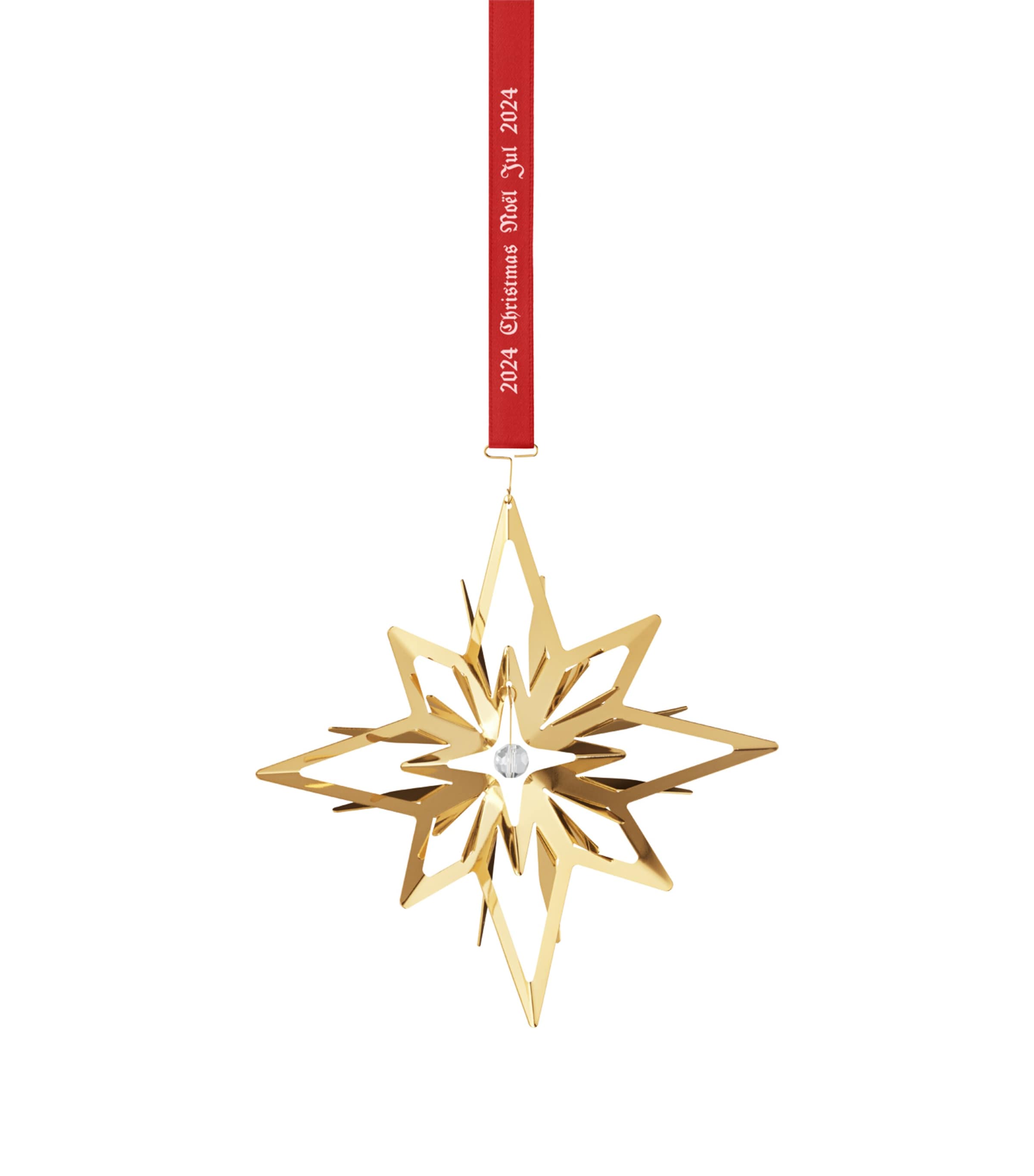 Georg Jensen Gold-plated Mobile Star Tree Decoration 2024