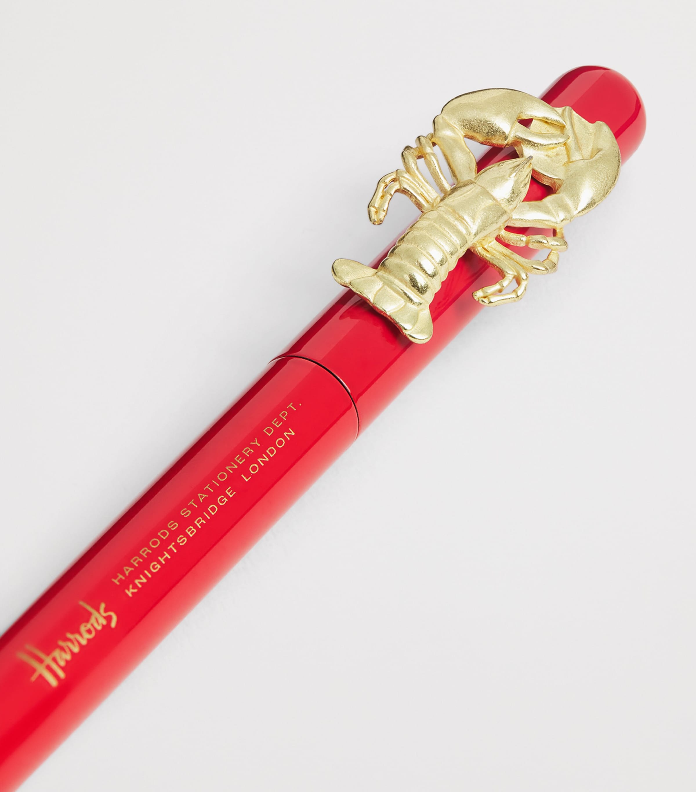 Harrods Lobster Pen Red Image 3
