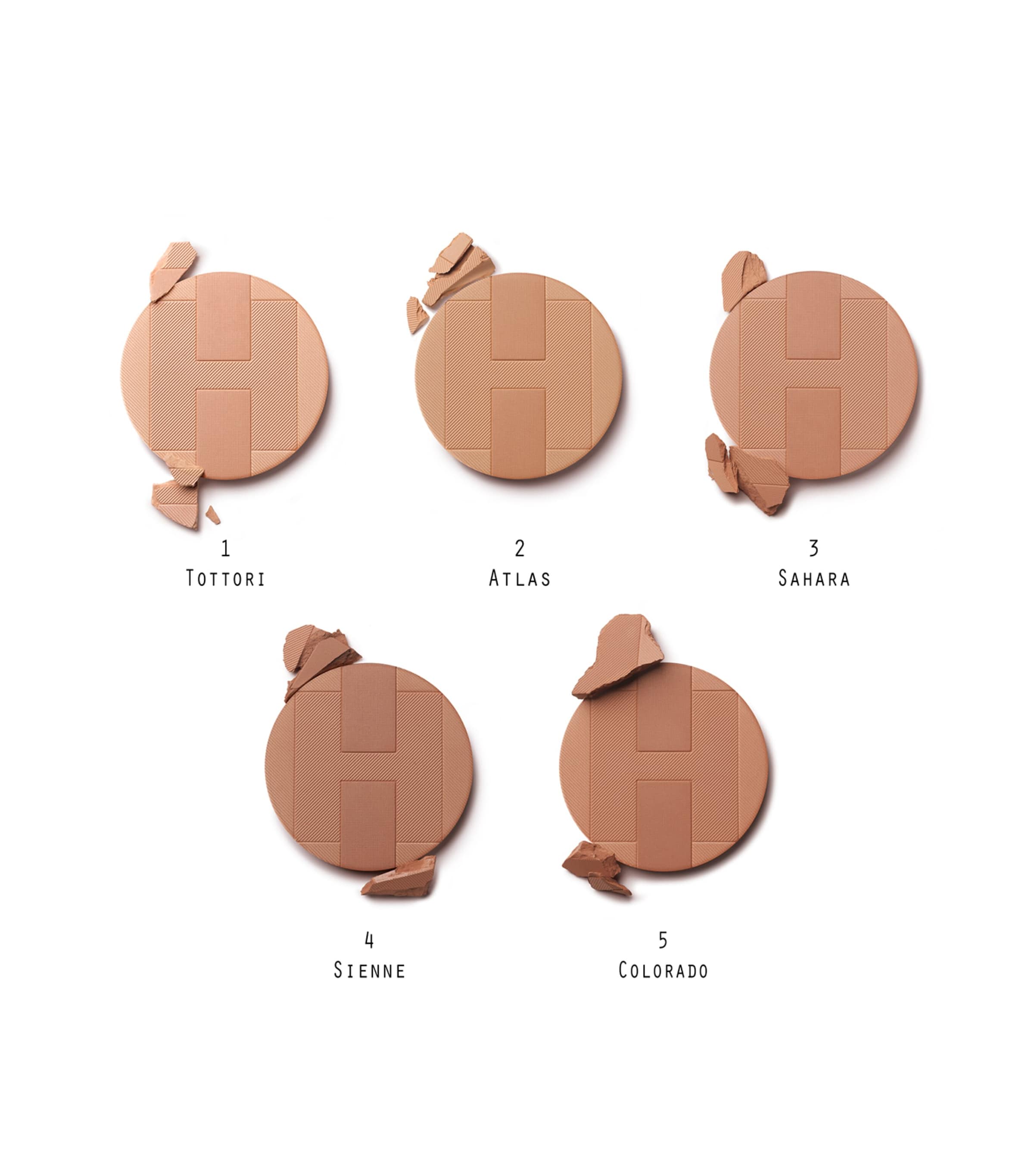 HERMÈS Plein Air Healthy Glow Mineral Powder - 03 Sahara Refill Sahara Image 3