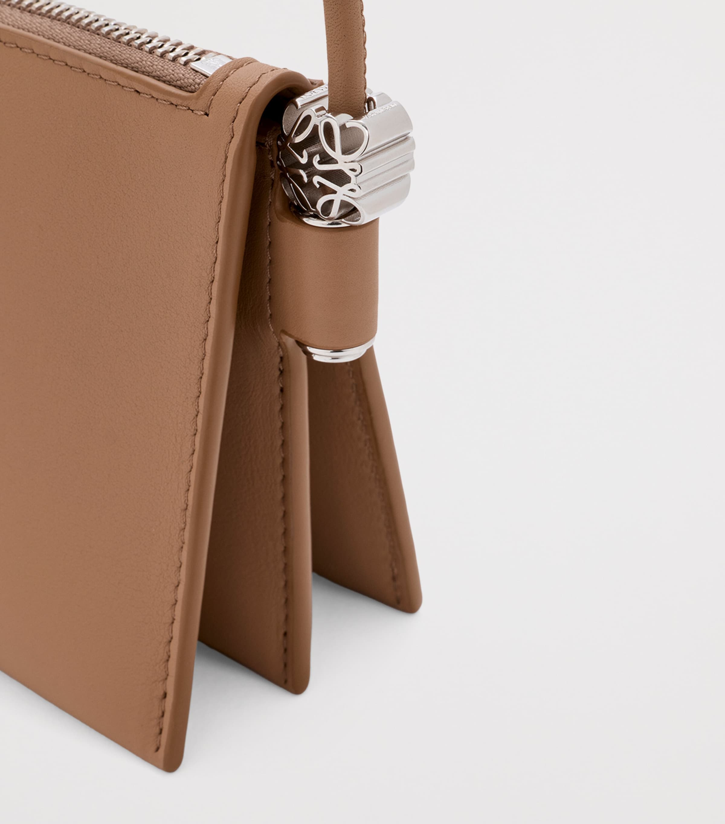 Leather Joya Pouch MOCHA Image 7