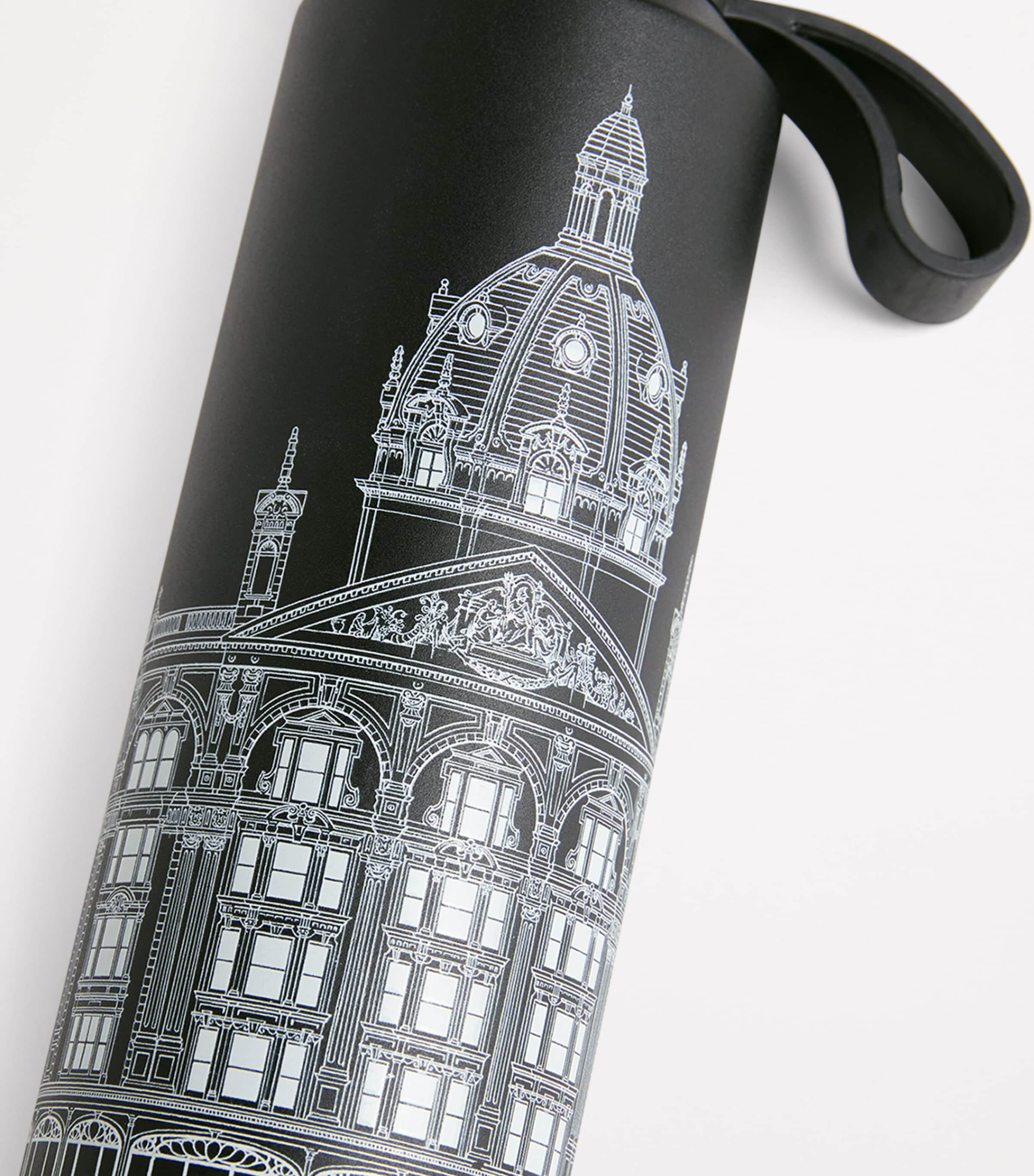 Knightsbridge Water Bottle BLACK Image 3
