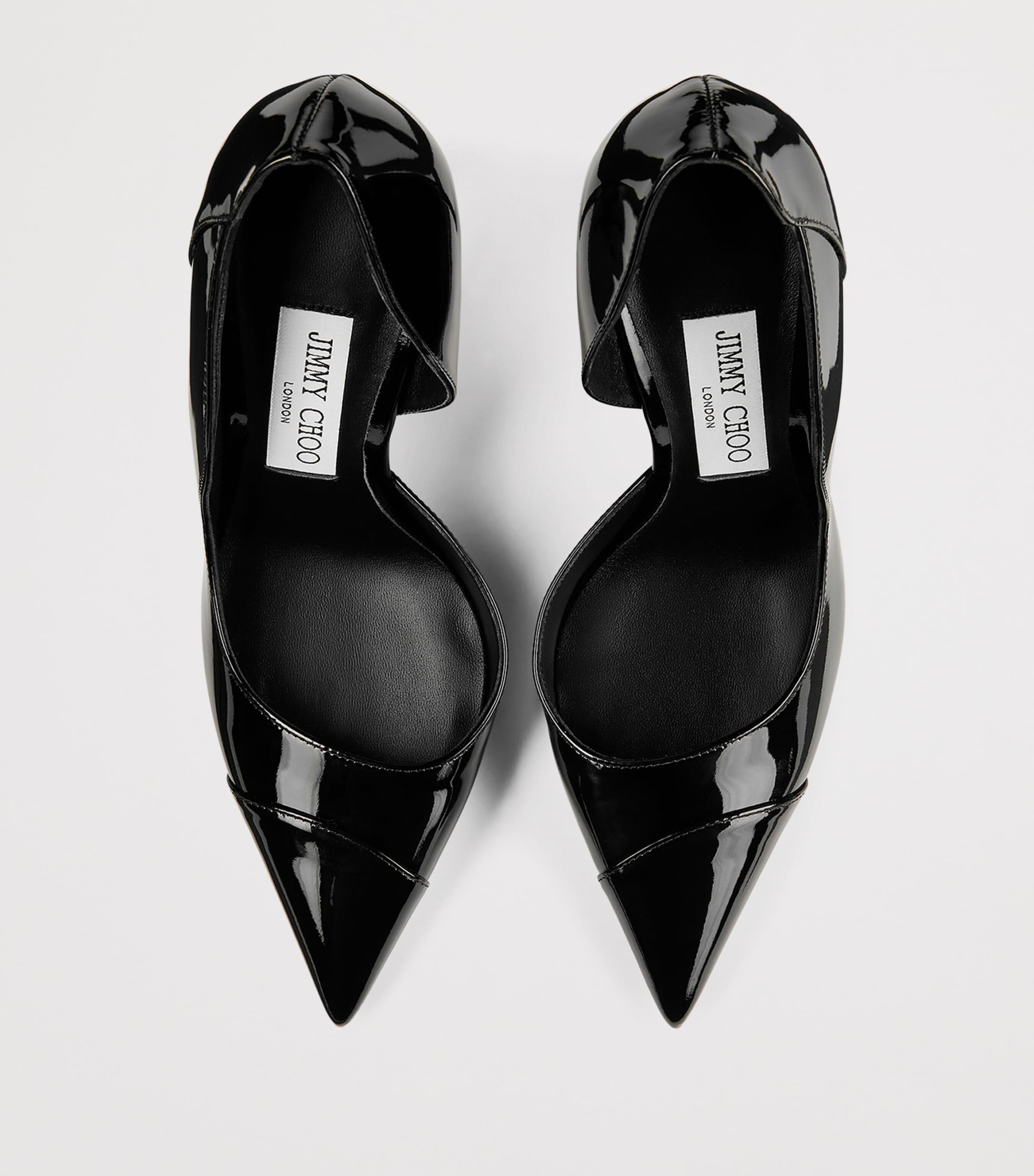 Brigitte 100 Patent Leather Pumps BLACK Image 4