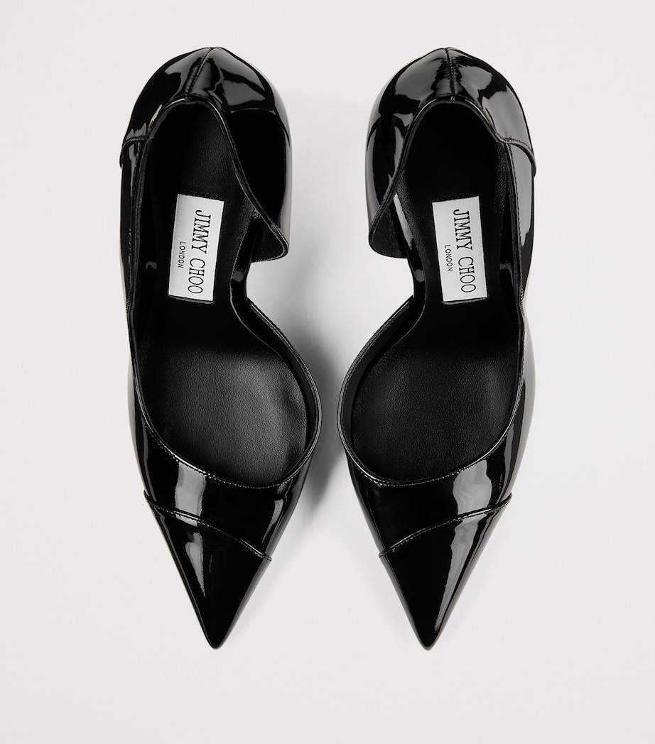 Brigitte 100 Patent Leather Pumps BLACK Image 4