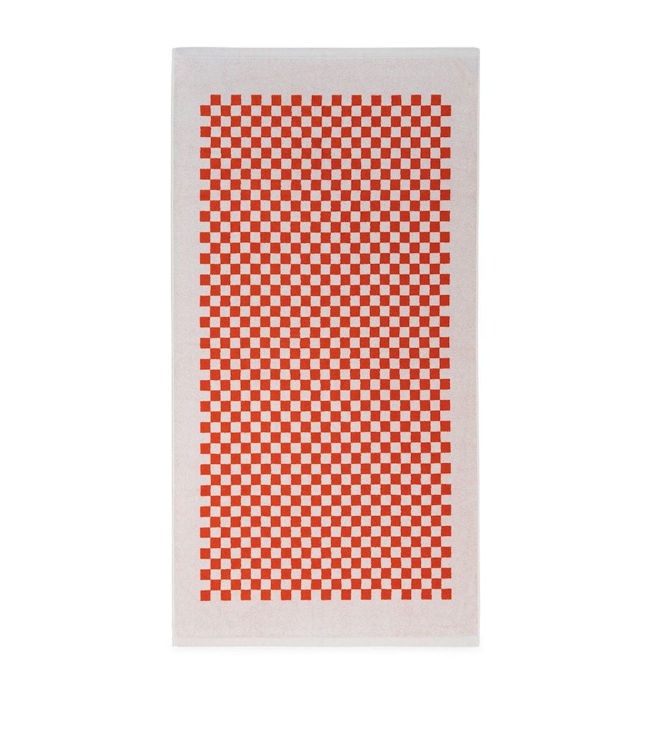 Reversible Roman Beach Towel (90cm x 170cm) PALOMA SUN / ECRU Image 2