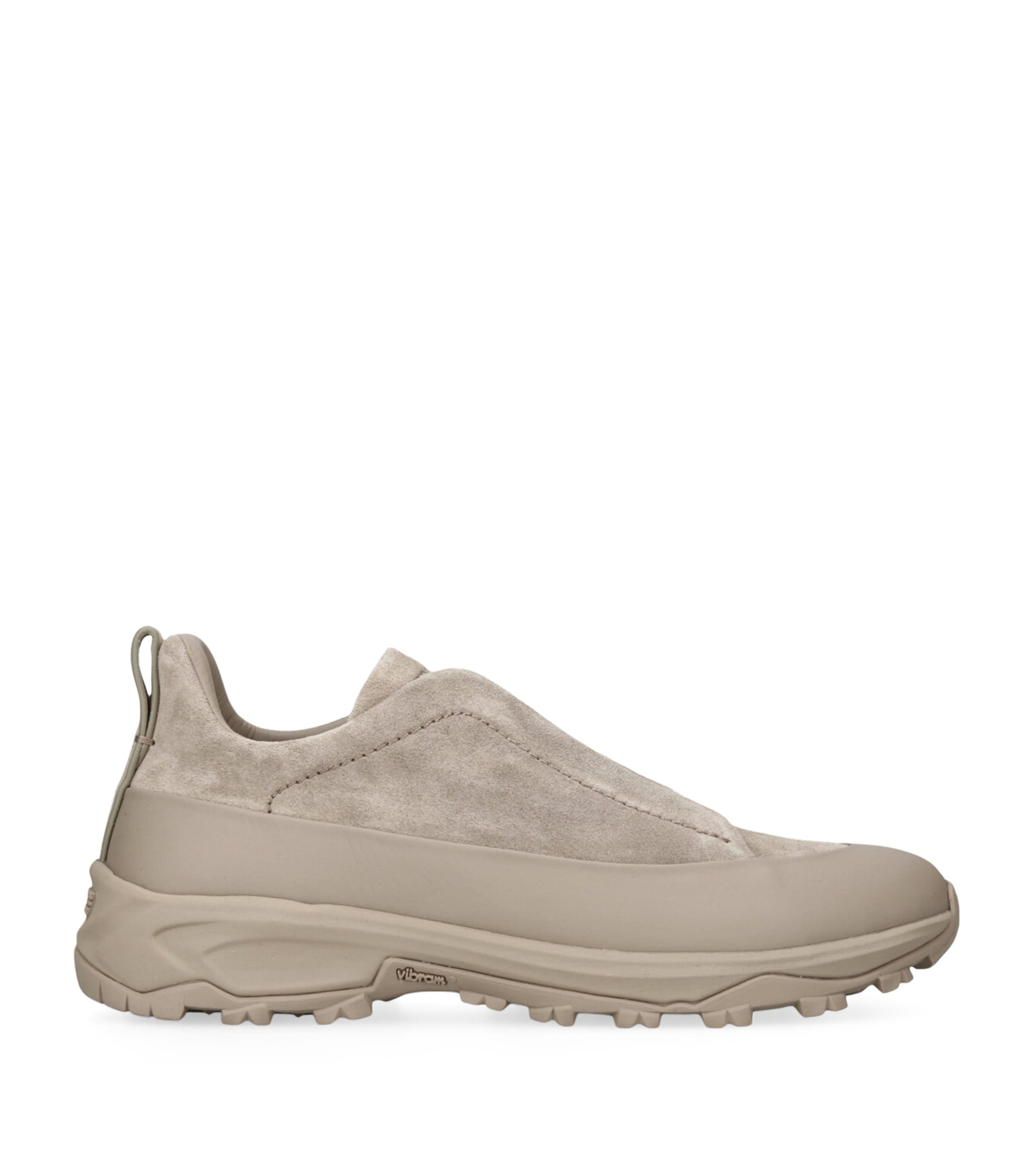 Zegna Suede Monte Sneakers Beige Image 1
