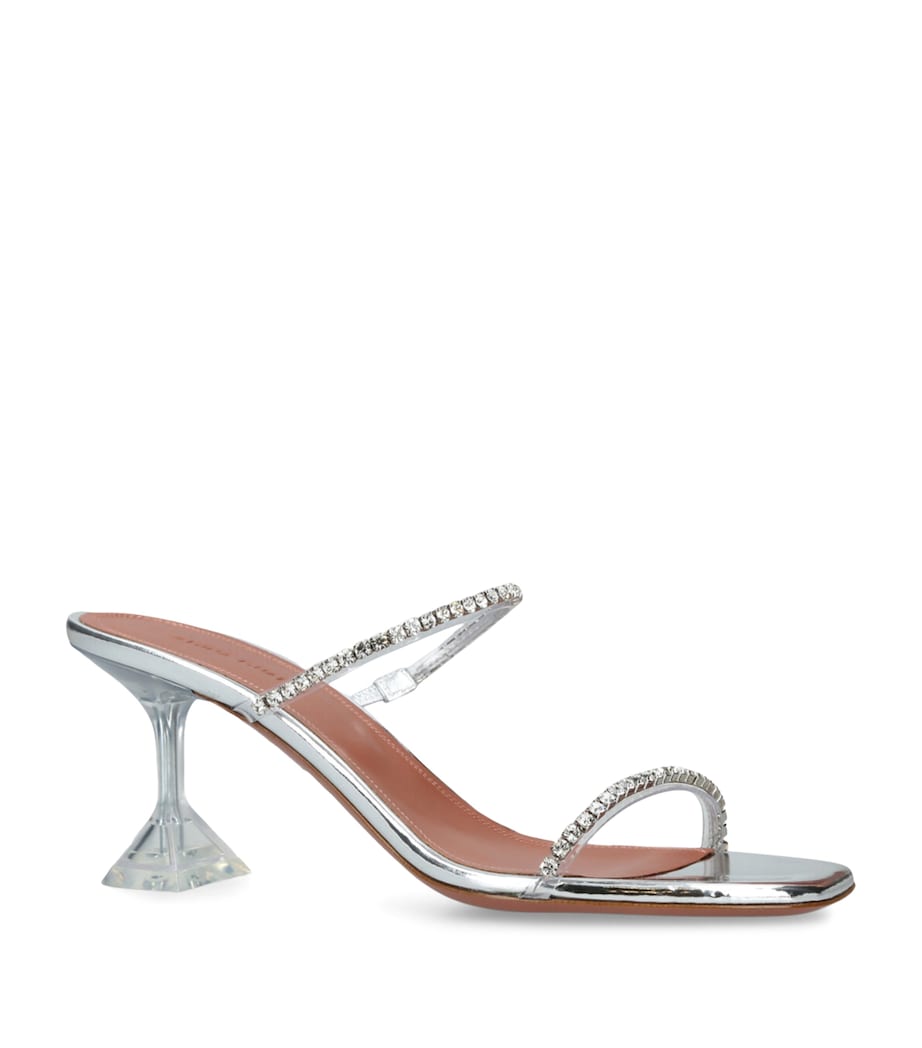 Amina Muaddi Embellished Gilda Glass Mules 70 Other Image 3