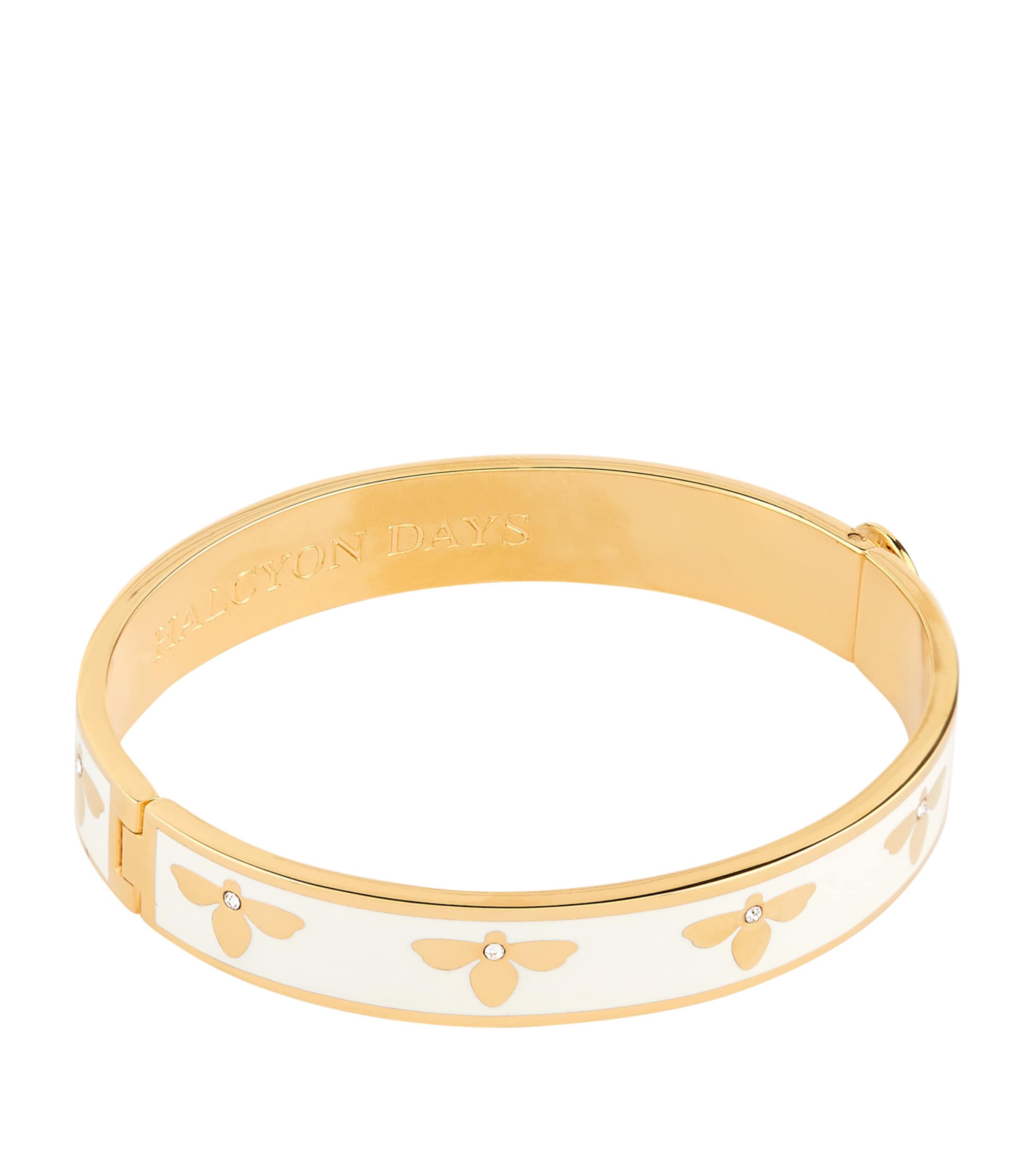 Bee Bangle CREAM/GOLD Image 3