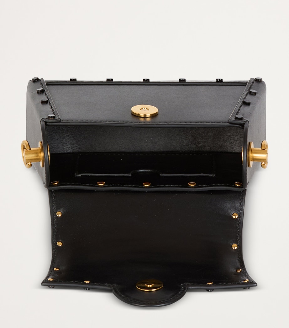 Small Leather B-Buzz Dynasty Shoulder Bag 0PA NOIR Image 4