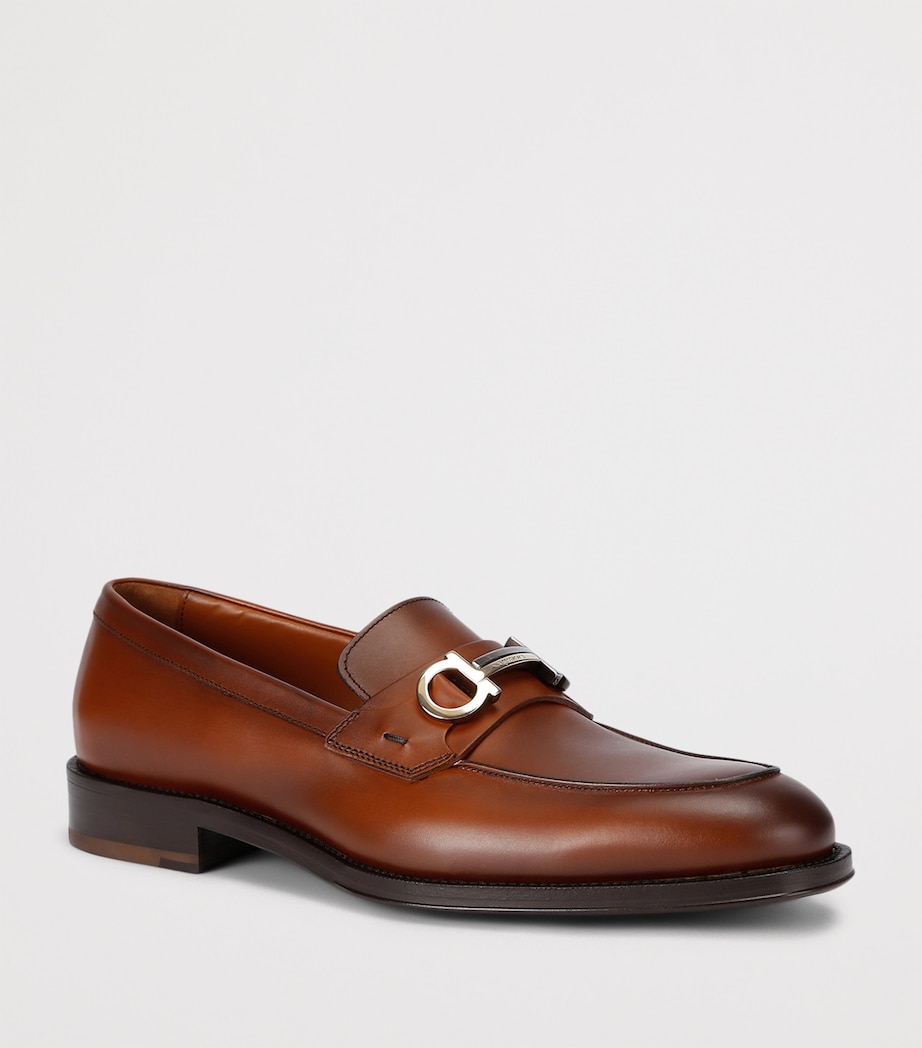 Leather Benedict Loafers BROWN/OTH Image 3