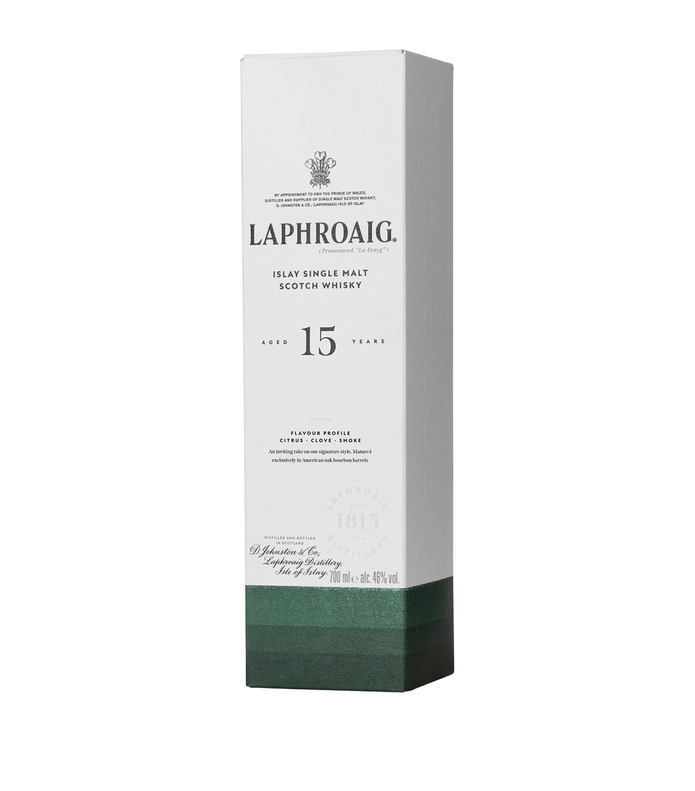 Laphroaig 15-Year-Old Single Malt Scotch Whisky (70cl) | Harrods NG