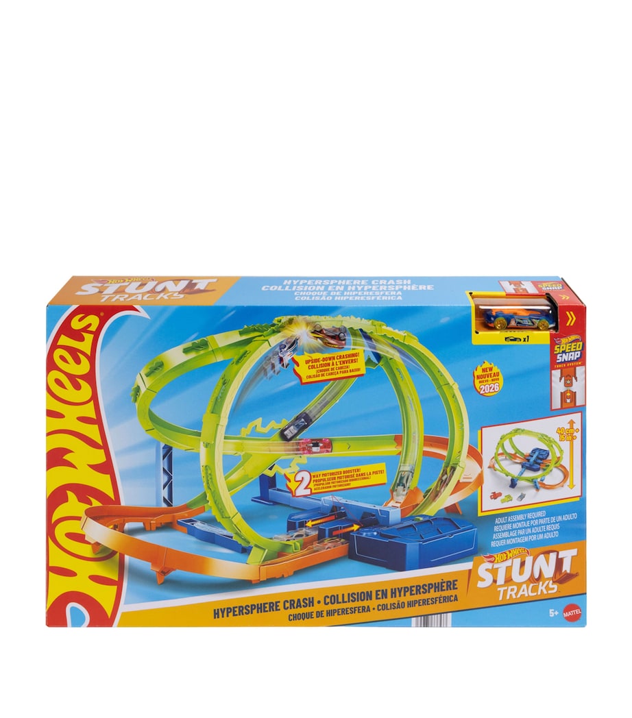 Hot Wheels Hot Wheels Stunt Tracks Hypersphere Crash Image 1