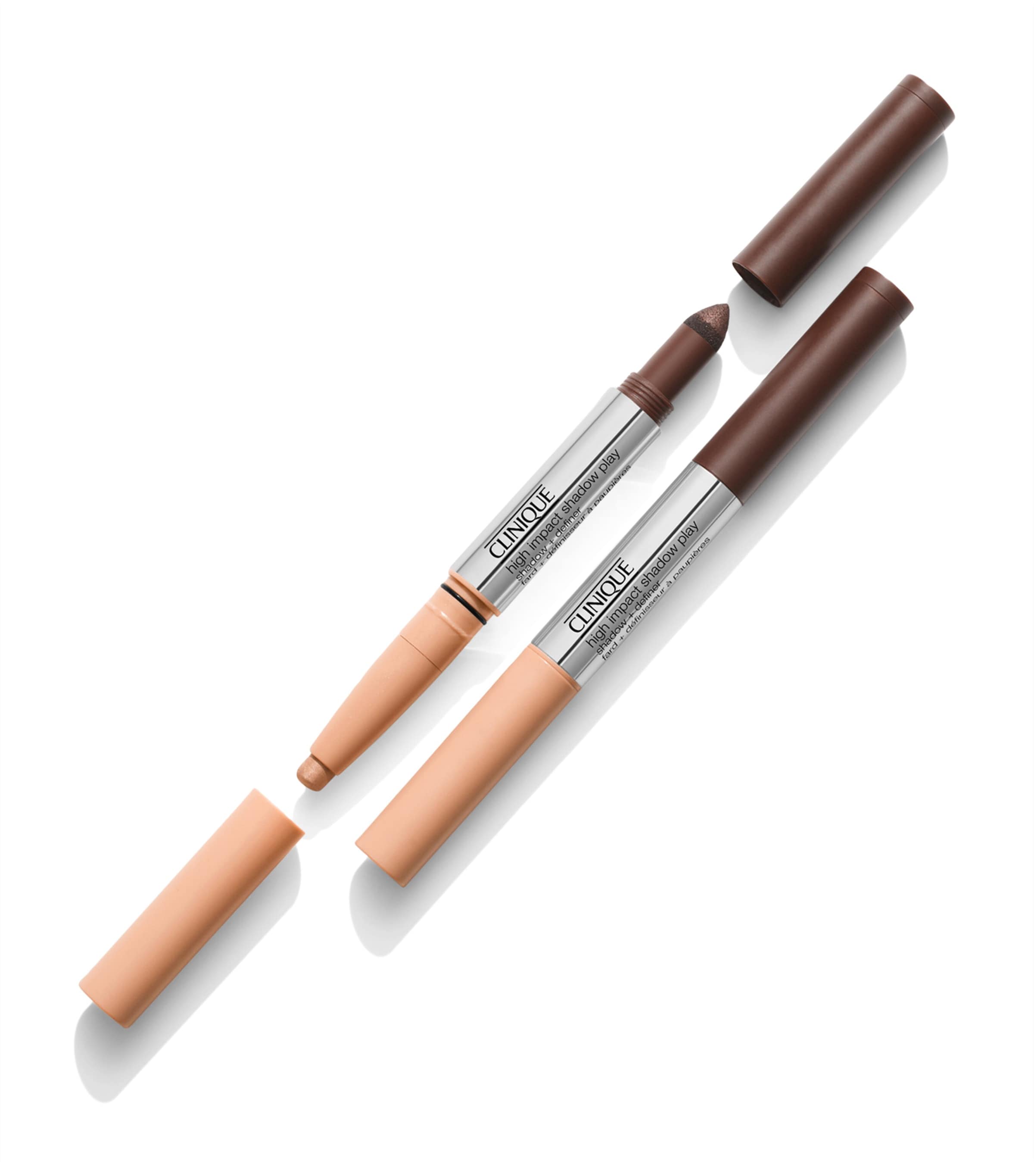 Clinique High Impact Shadow Play Eyeshadow + Definer Champagne + Caviar Image 5