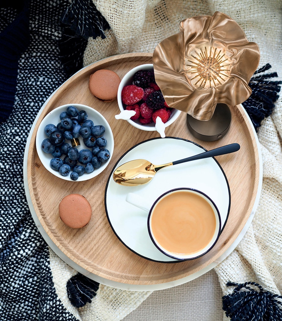 LaFleur Battery Table Lamp GOLD & BLACK Image 3