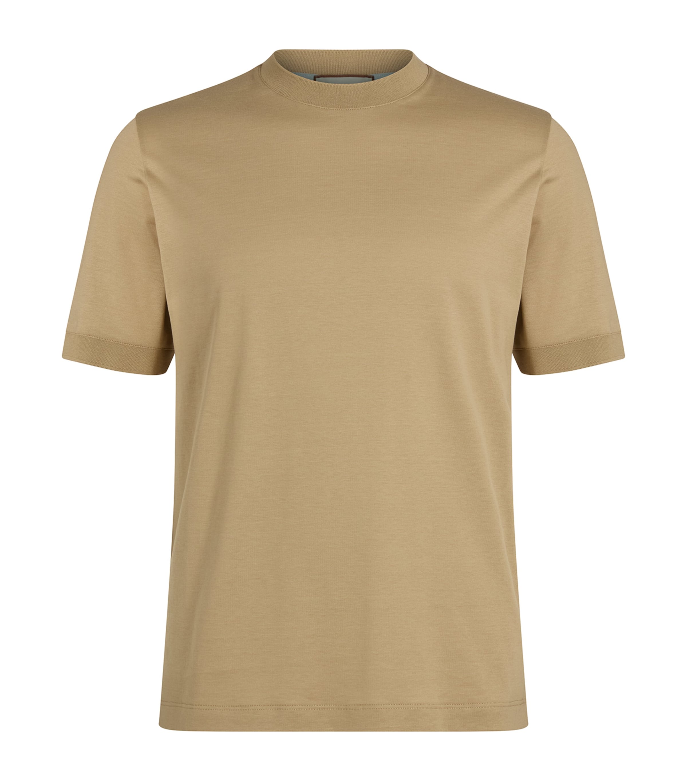 Tシャツ・カットソー CANALI FW25 Canali T-Shirt (T0356 MJ00002 300) Formal men's black cotton t-shirt - Canali INTL