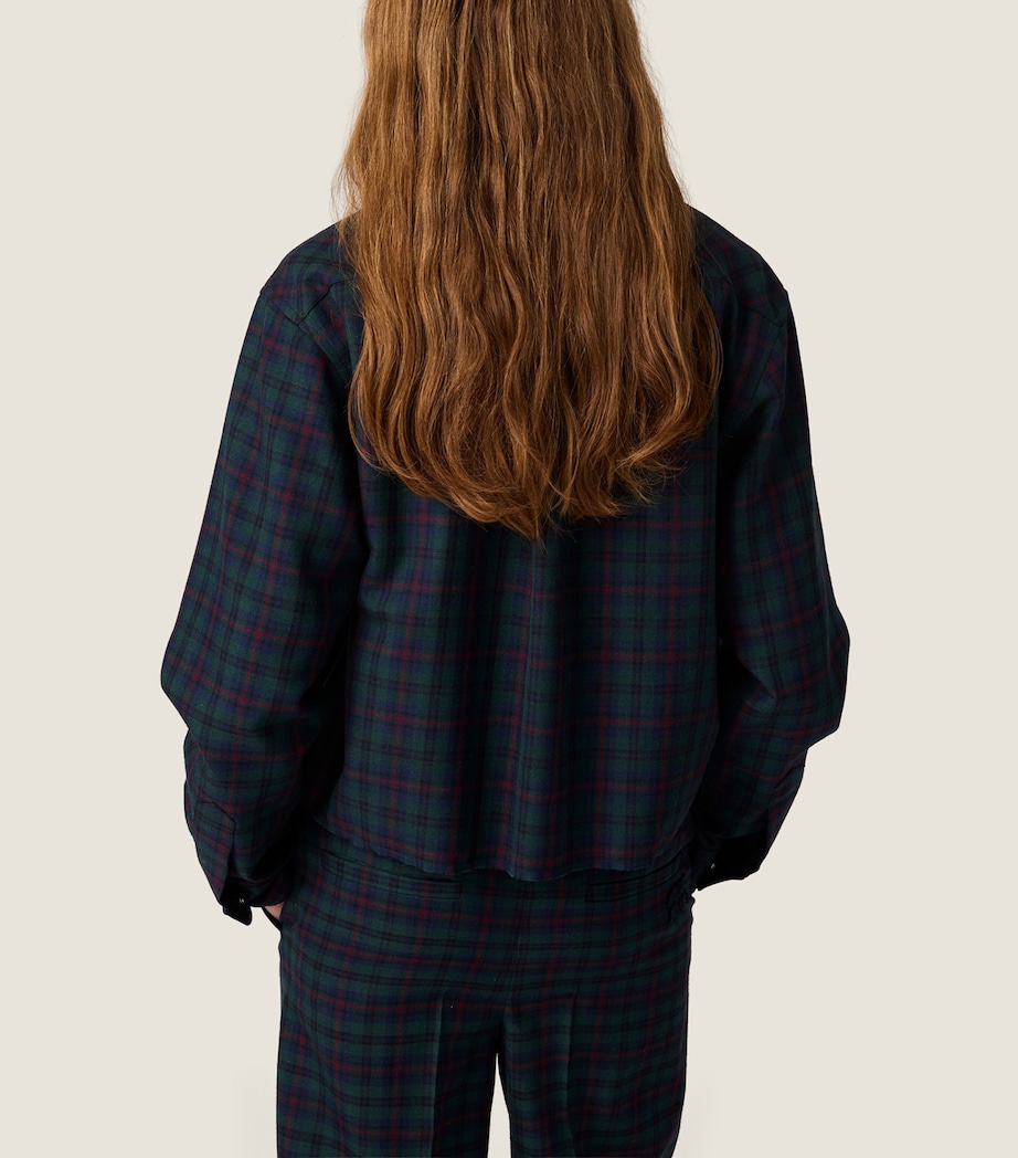 Fleece Plaid Shirt F0D3Z Image 3