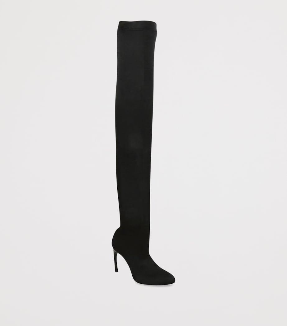 Victoria Beckham Harlow Stretch Boots 100 Black Image 3