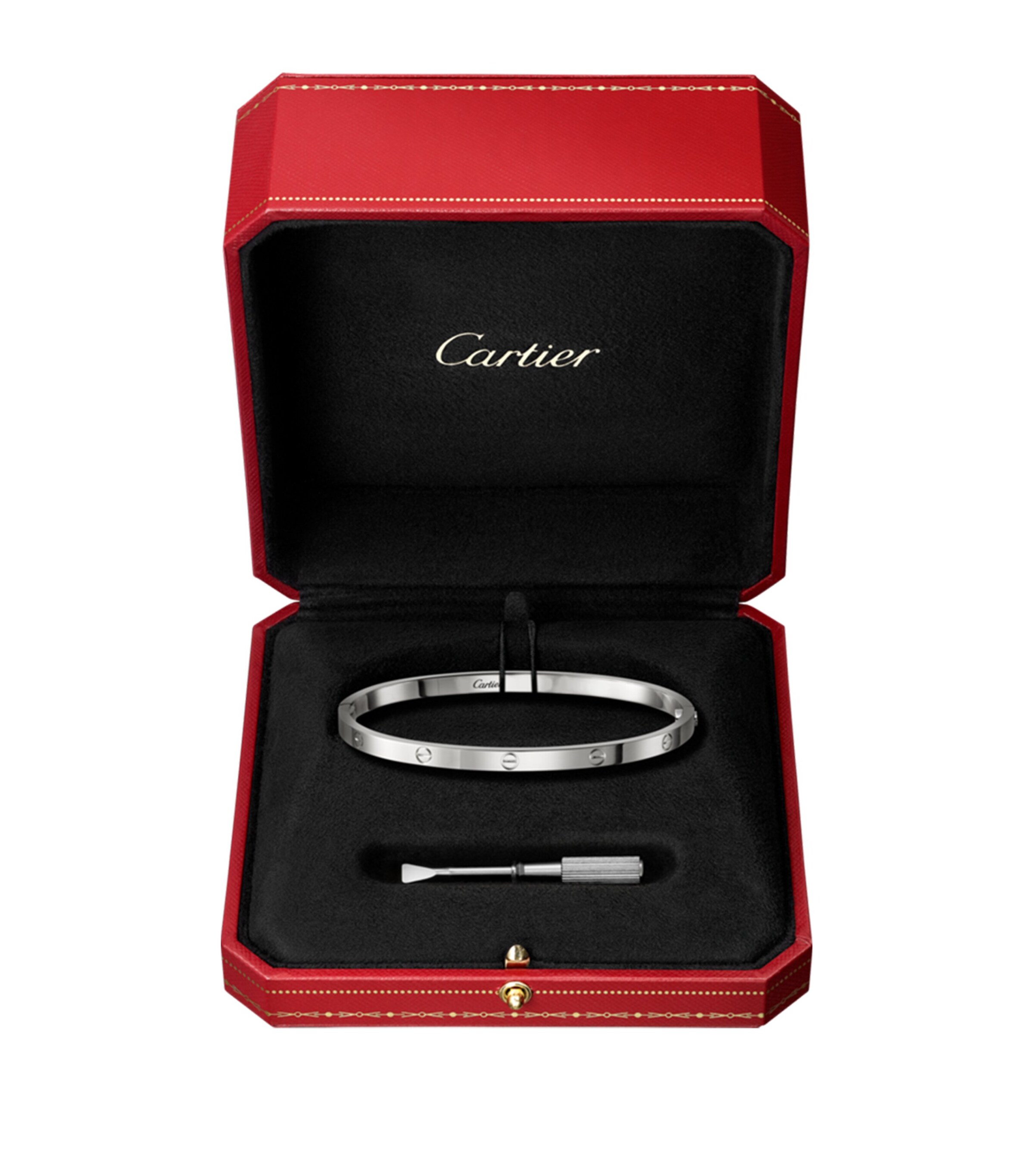 Cartier Small White Gold LOVE Bracelet White Gold Image 10
