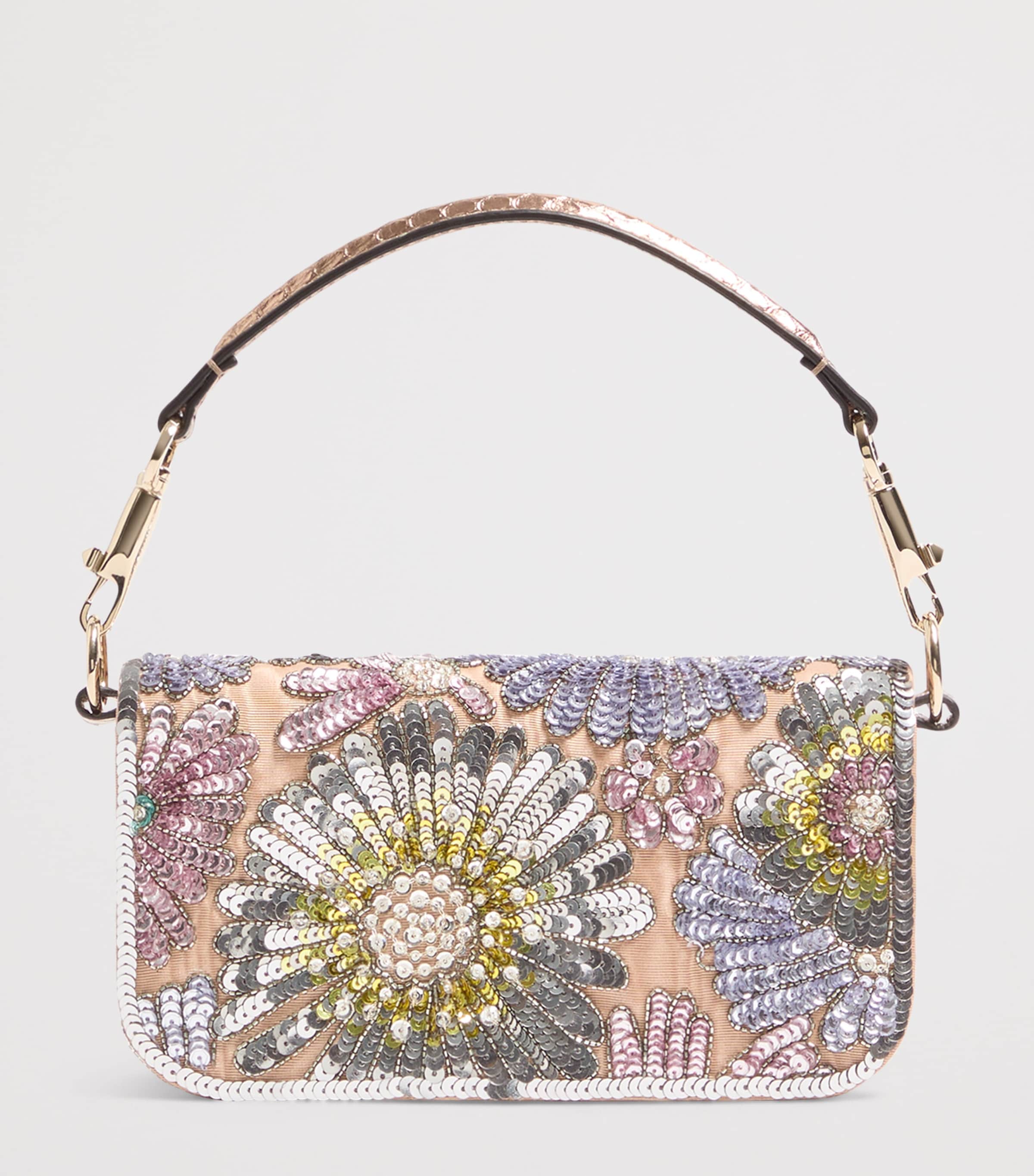 Small Sequinned Locò Shoulder Bag A1N Image 4