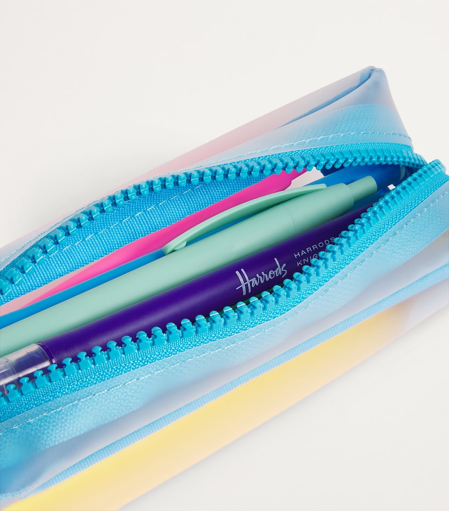 Slim Pencil Case and Stationery Set BLUE Image 4