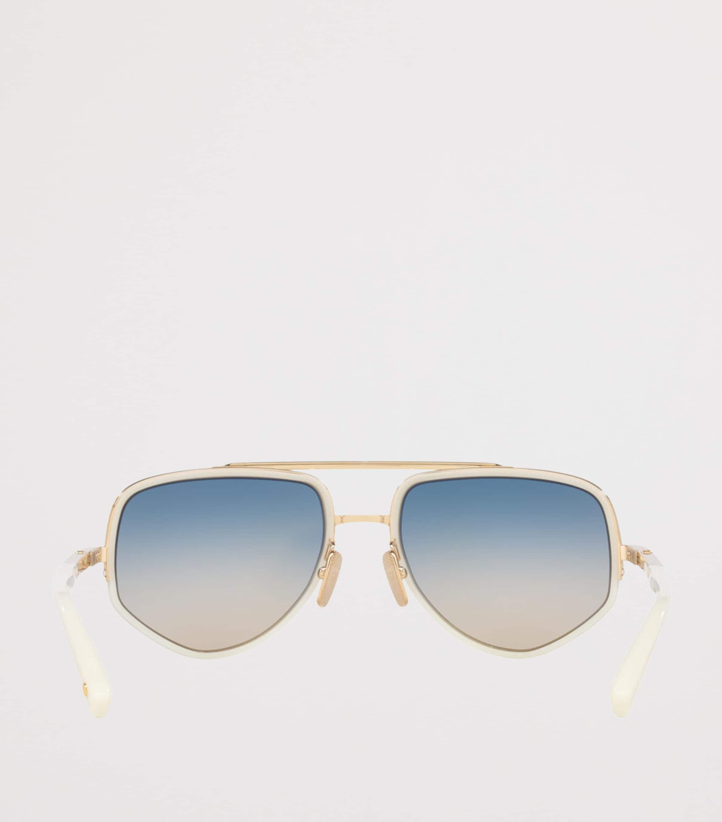 DITA Mach X Pilot Sunglasses White Image 4