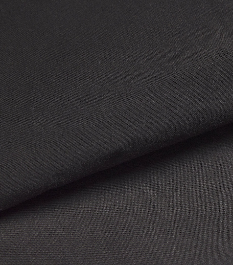 Cotton-Blend Tailored Trousers BLACK Image 5