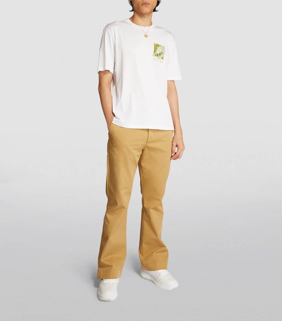 Leather MA-1 Low-Top Sneakers WHITE Image 6