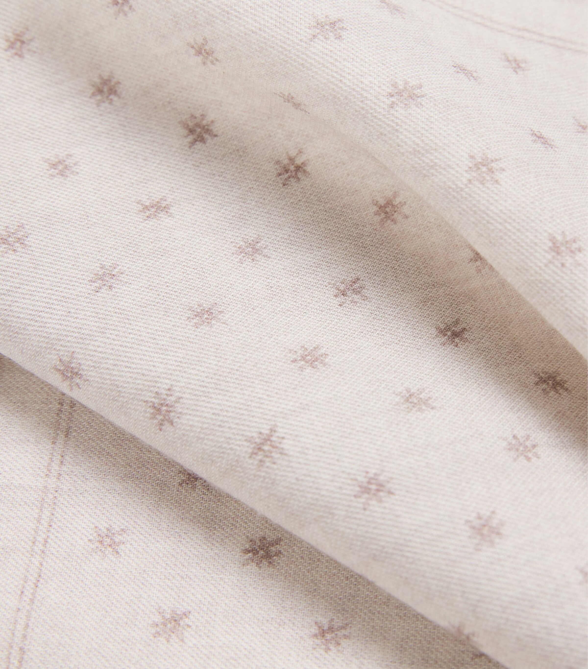 Eleventy Cotton-Wool Pocket Square Avorio Image 3