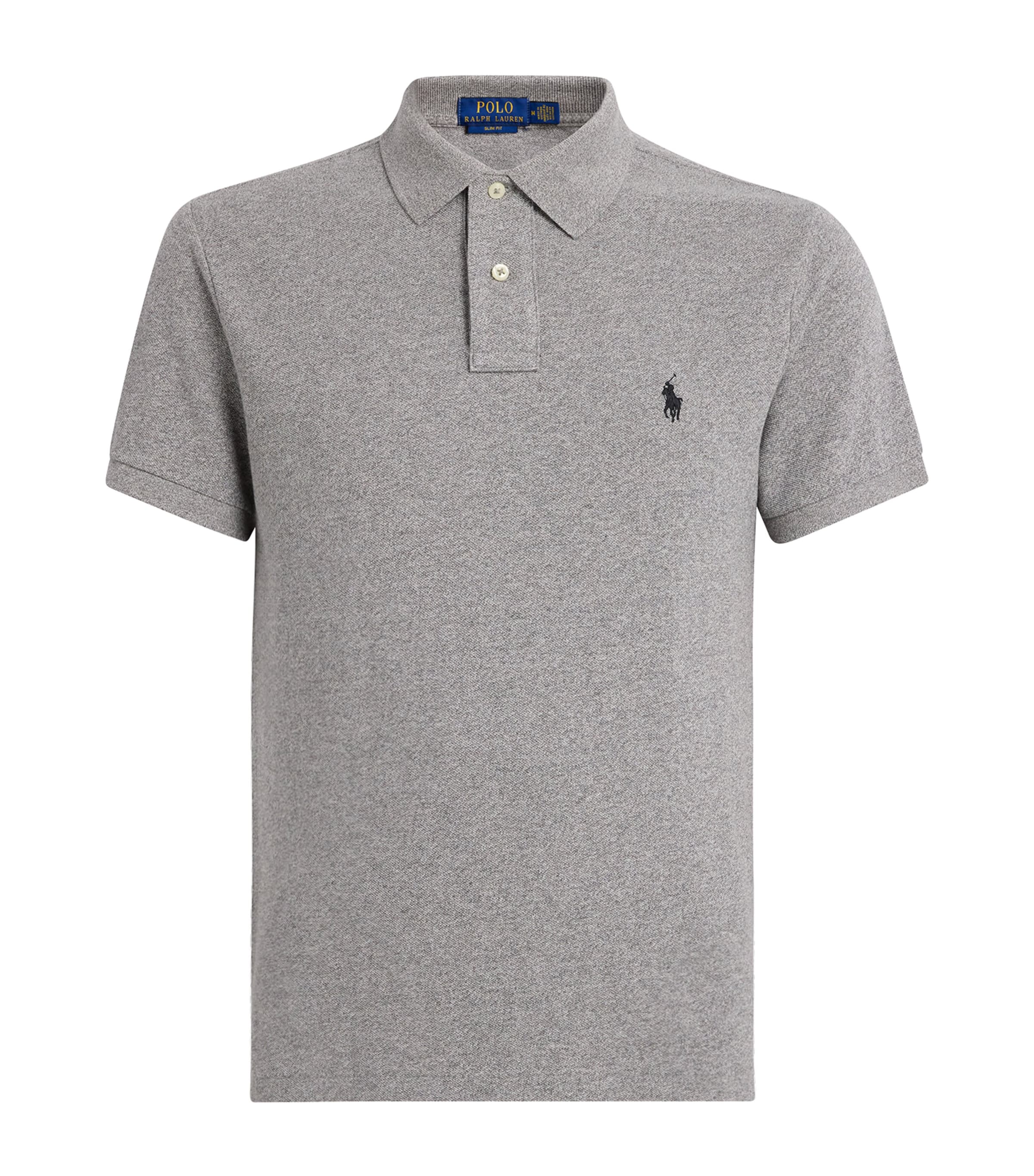 Polo Ralph Lauren Grey Logo Polo Shirt | Harrods US