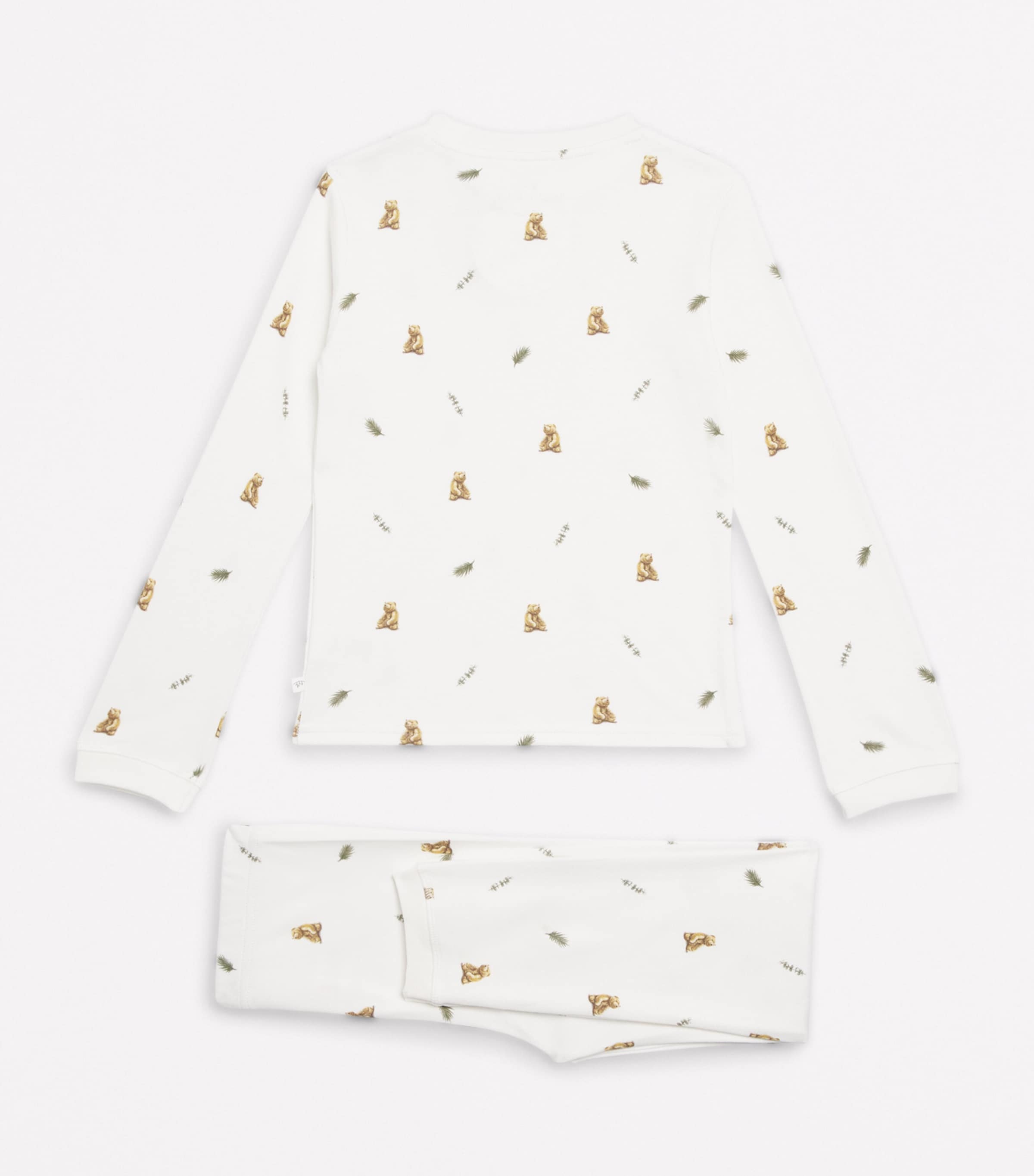 Rosa & Blue Brown Bear Pyjama Set (4-5 Years) Brown Bear Image 2