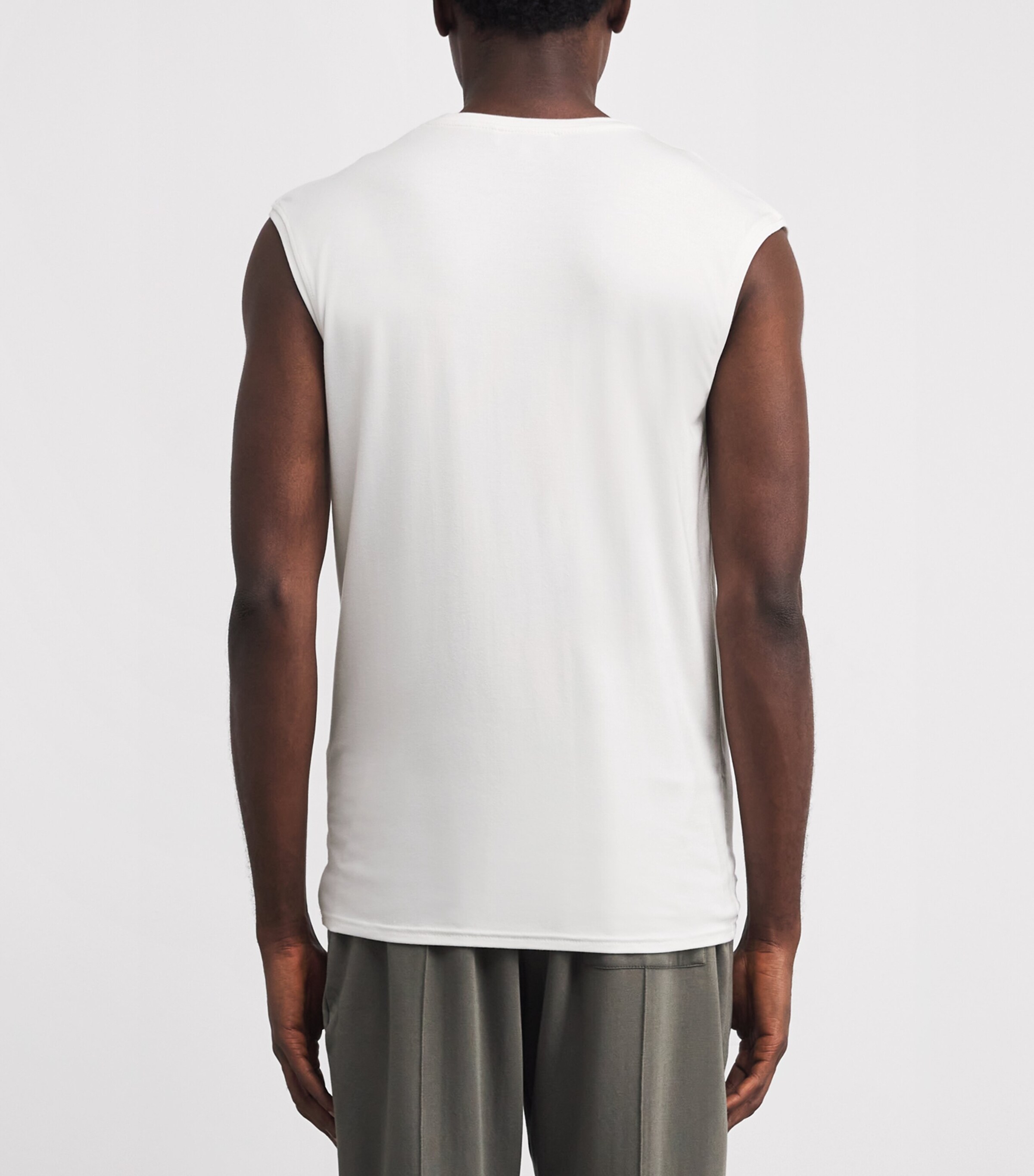 Cap-Sleeve T-Shirt WHT WHITE Image 4