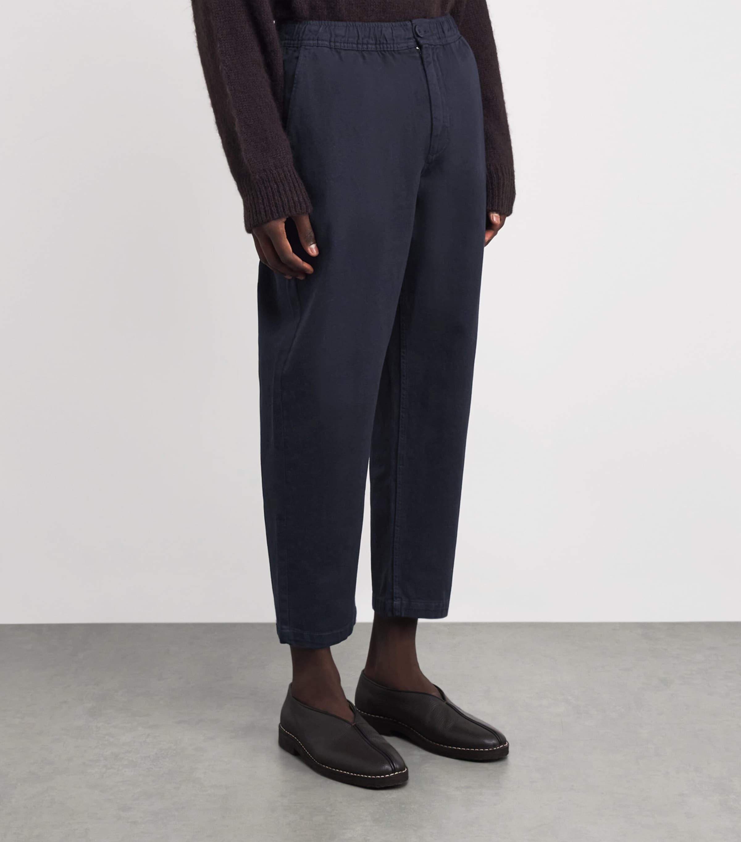 Organic Cotton Kirt Trousers NAVY Image 3