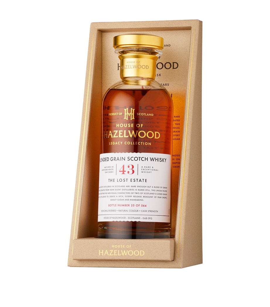 House of Hazelwood 43-Year-Old The Lost Estate Scotch Whisky (70cl) Image 2